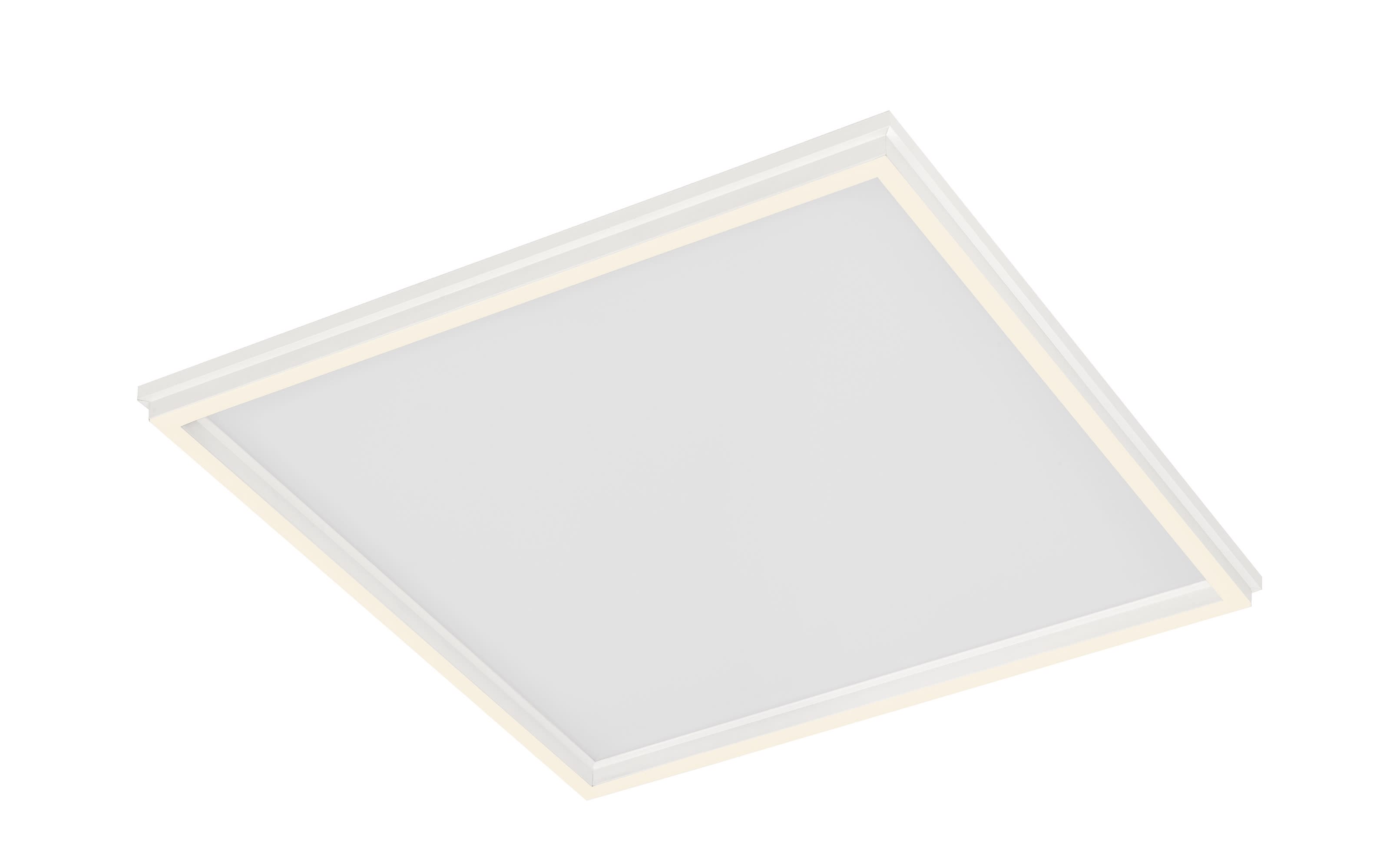 LED-Deckenleuchte Duo in weiß, 45 x 45 cm