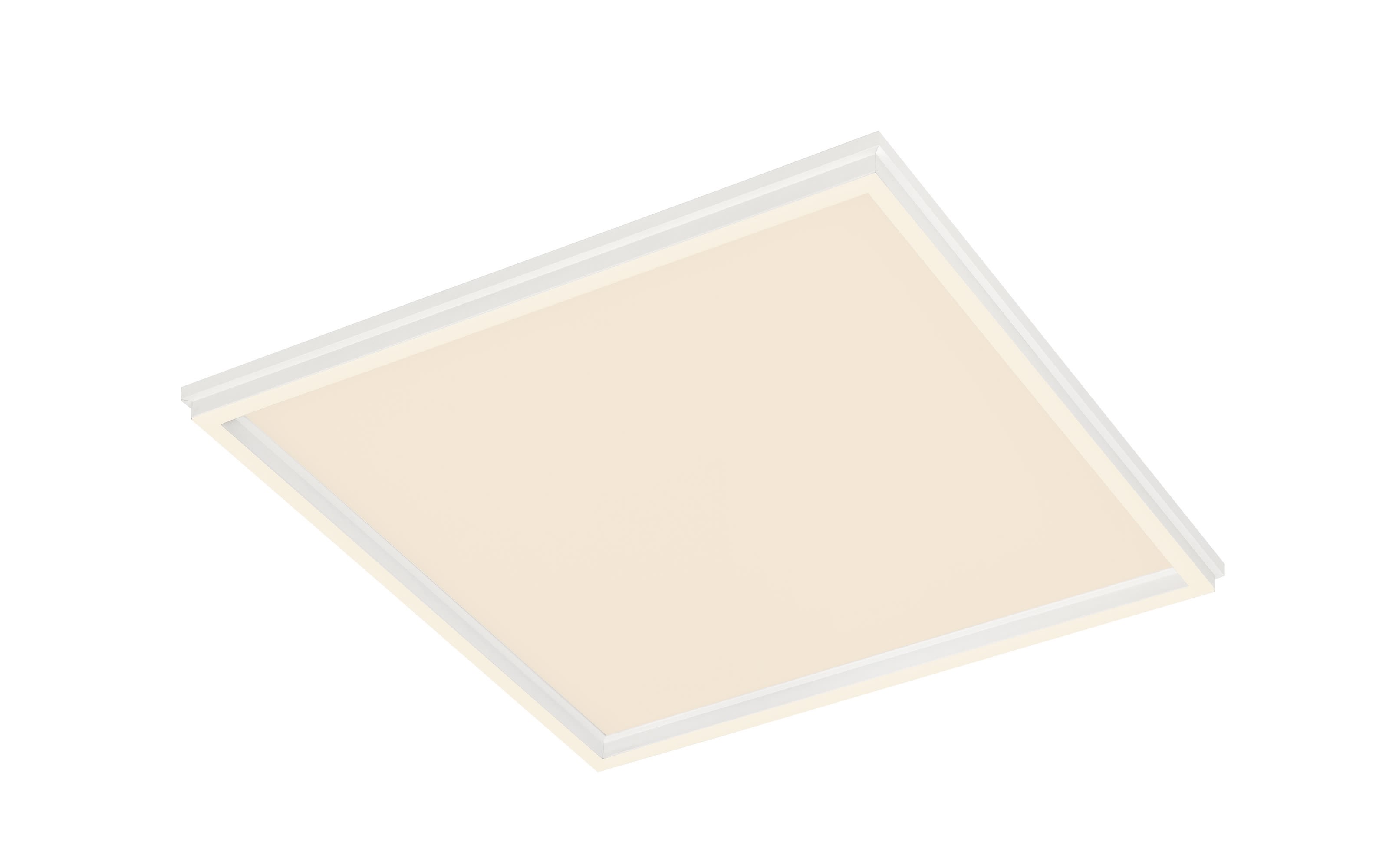 LED-Deckenleuchte Duo in weiß, 45 x 45 cm