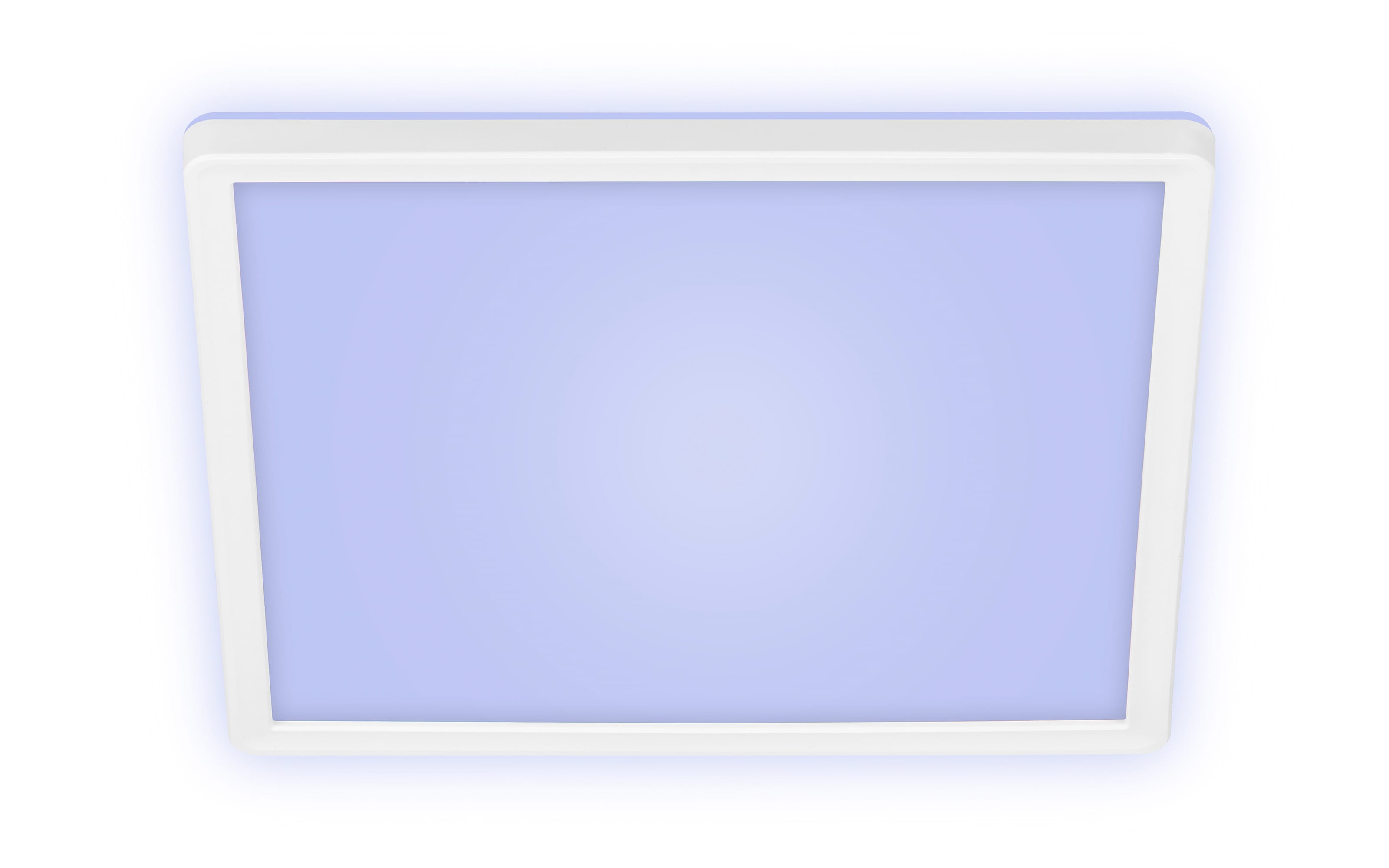LED-Deckenleuchte Slim RGB in weiß, 29,3 x 29,3 cm