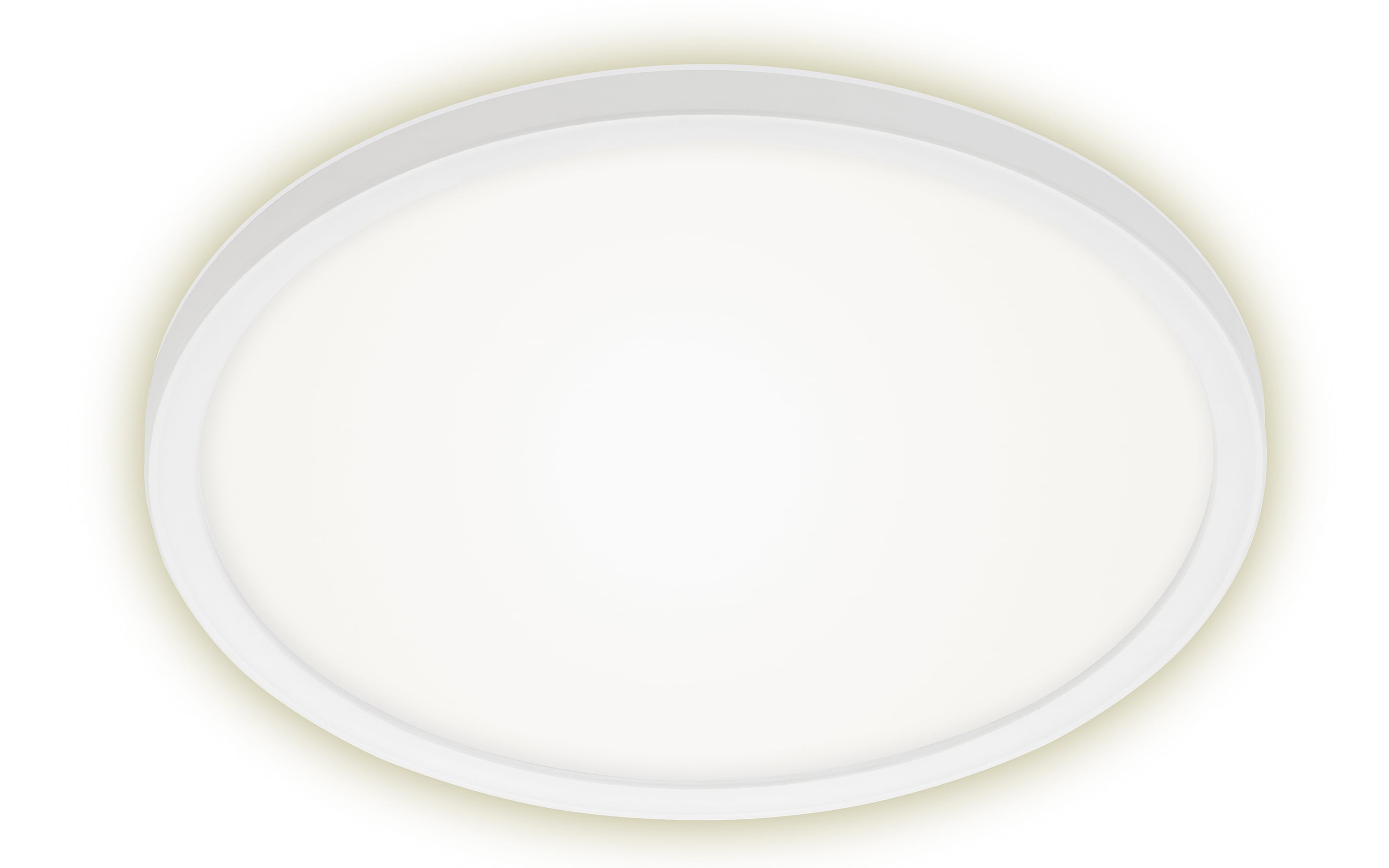 LED-Deckenleuchte Slim RGB in weiß, 29,3 cm