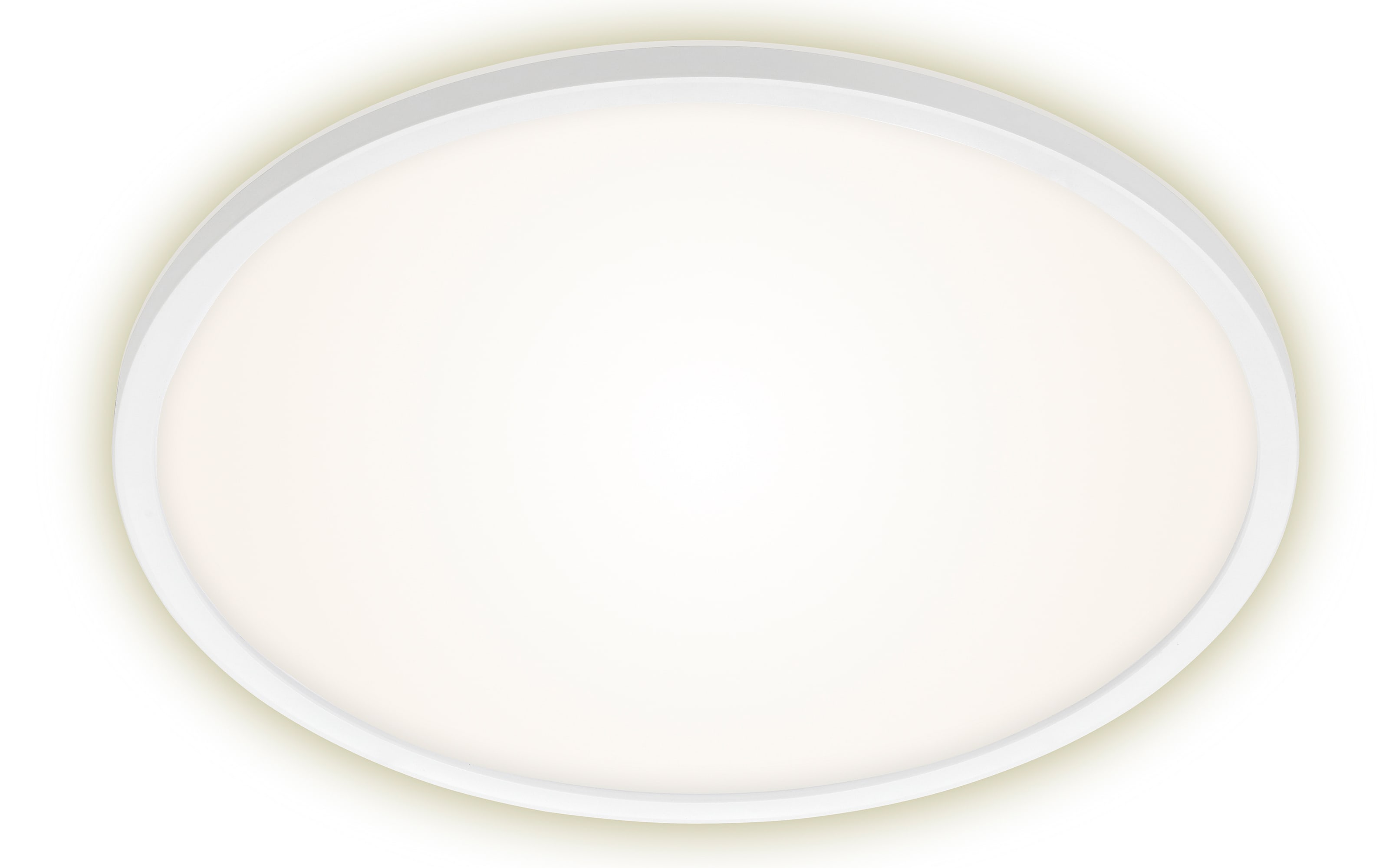 LED-Deckenleuchte Slim RGB in weiß, 42 cm