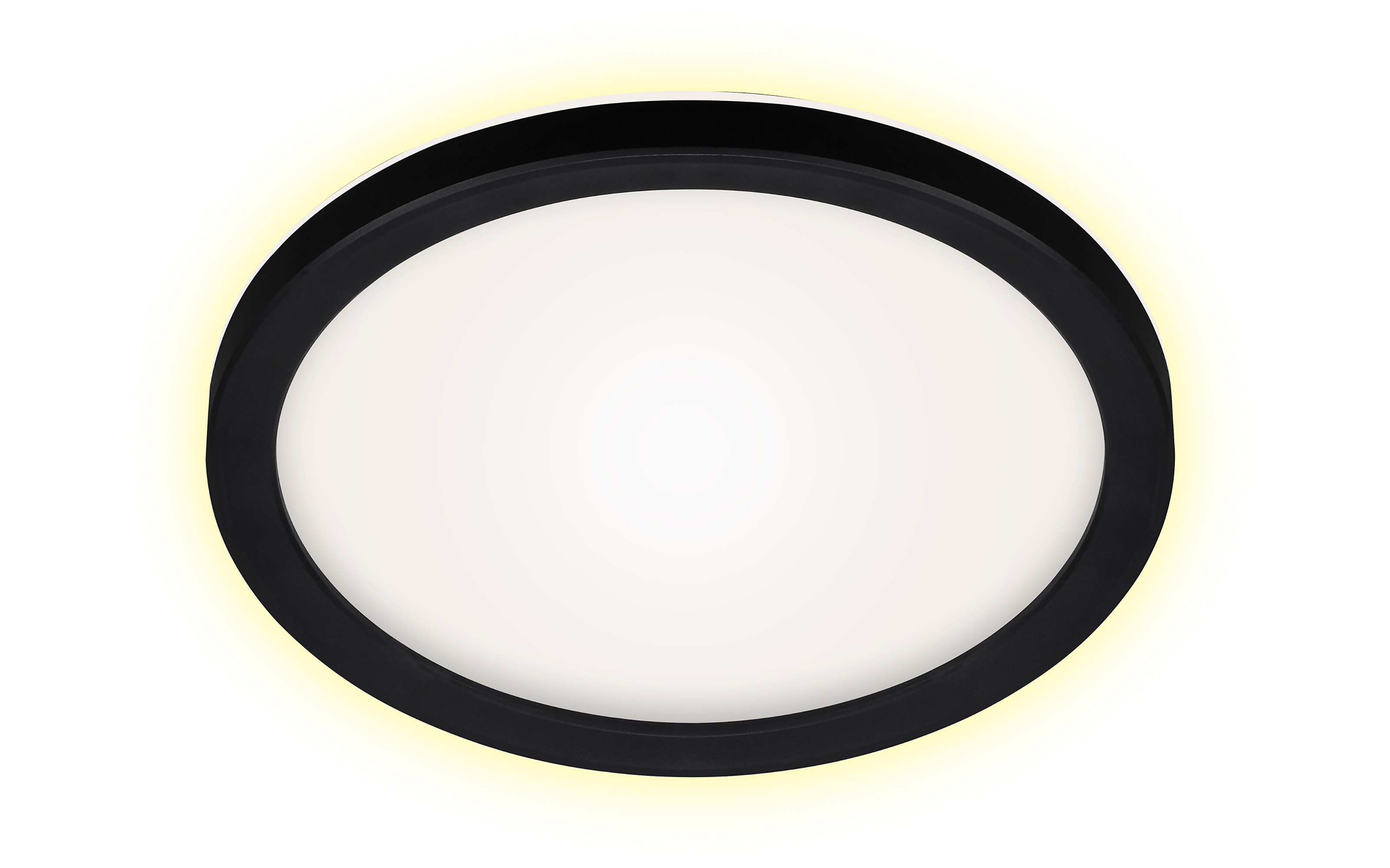 LED-Deckenleuchte Slim in schwarz, 19 cm