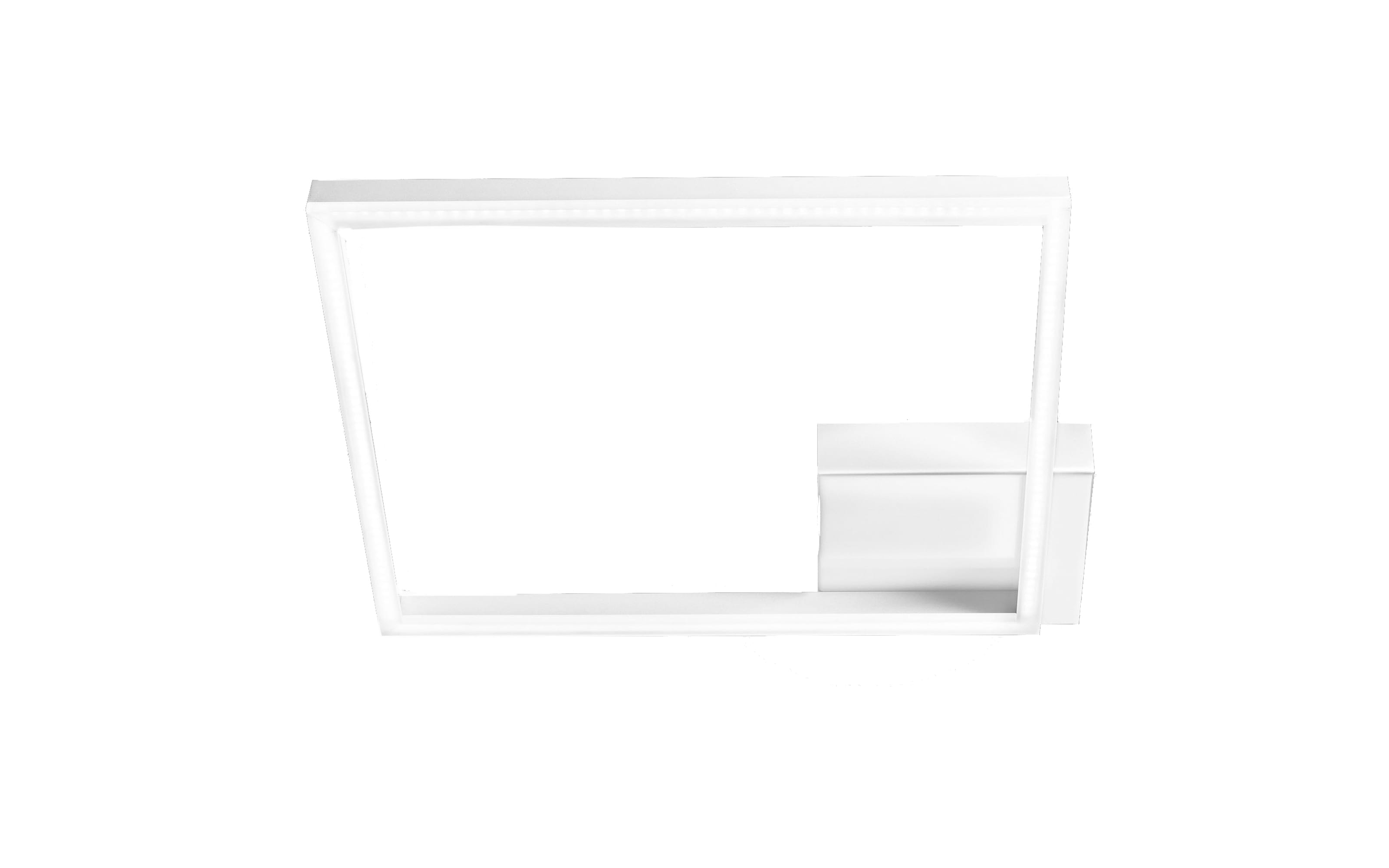 LED-Deckenleuchte Bard in weiß, 42 x 42 cm