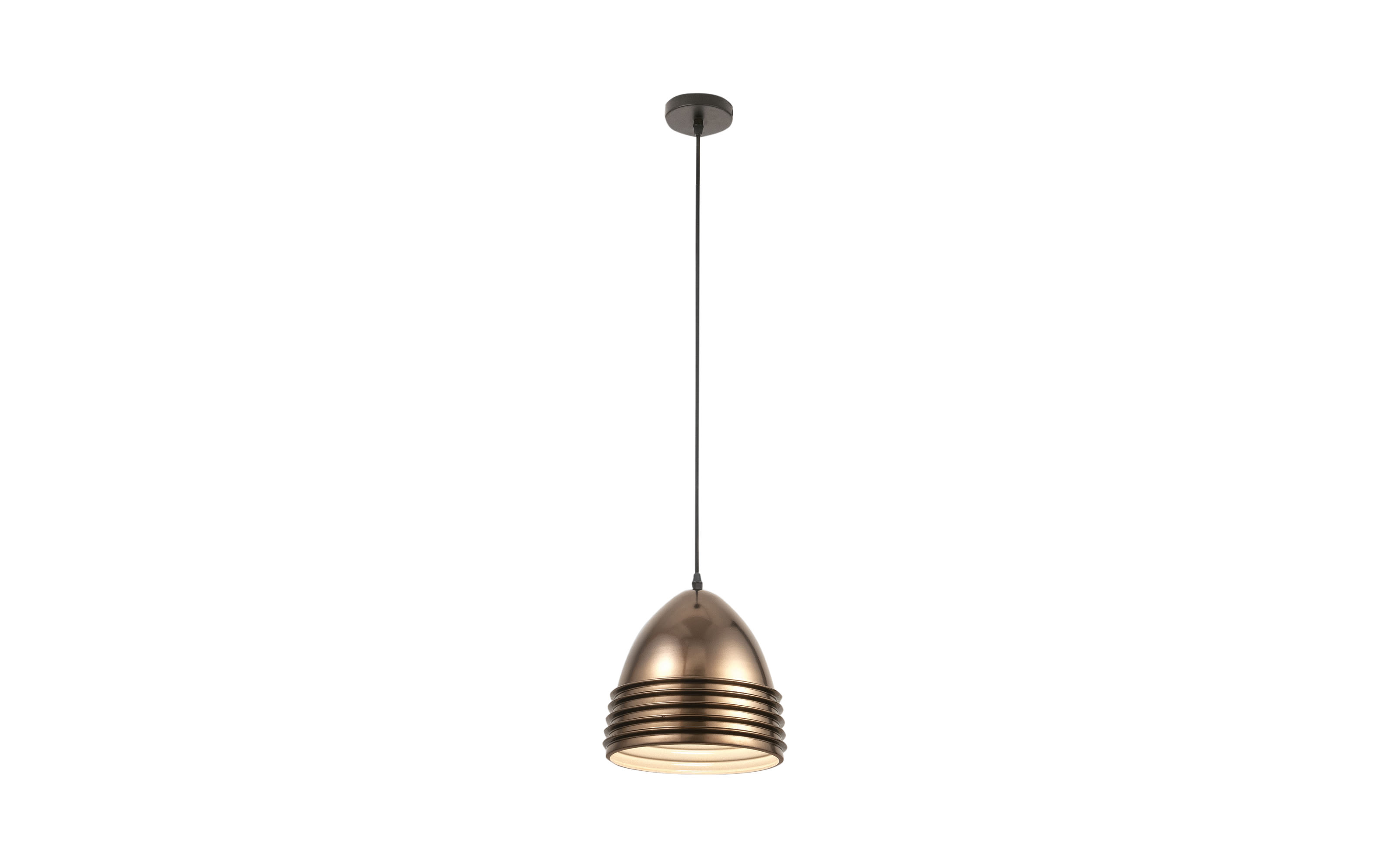 Pendelleuchte Gavia, altmessing, 22 cm