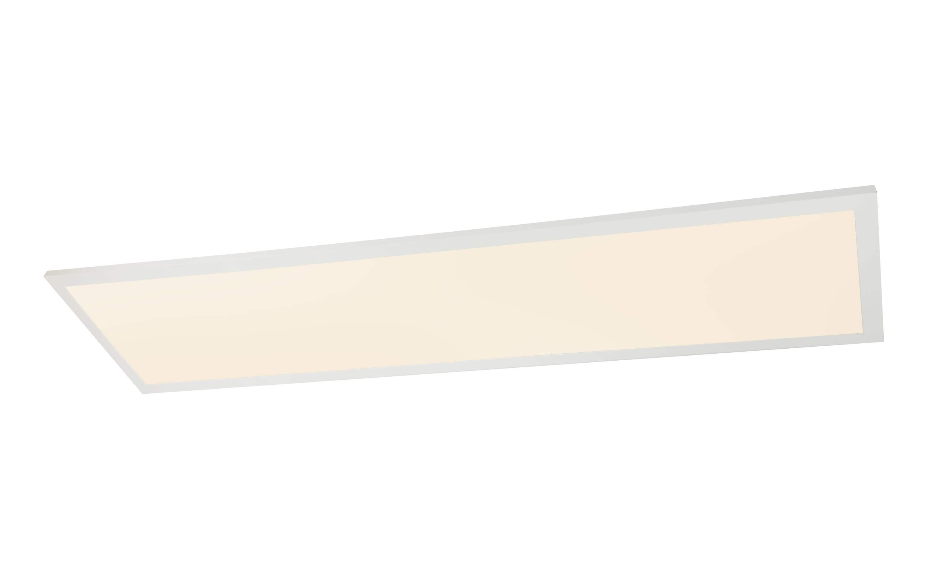 LED-Deckenleuchte Larix in weiß, 120 x 30 cm