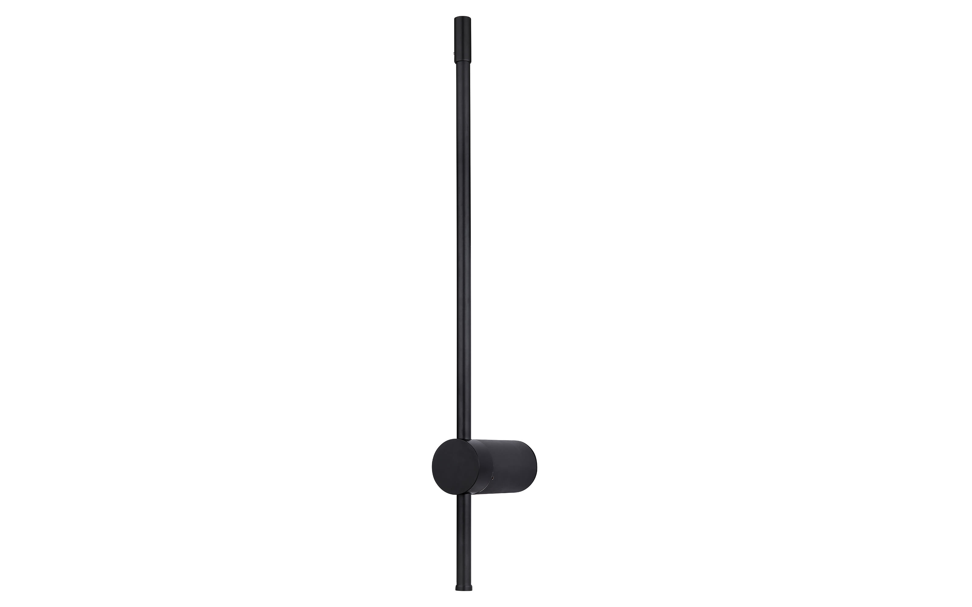 LED-Wandleuchte Chasey in schwarz matt, 63 cm