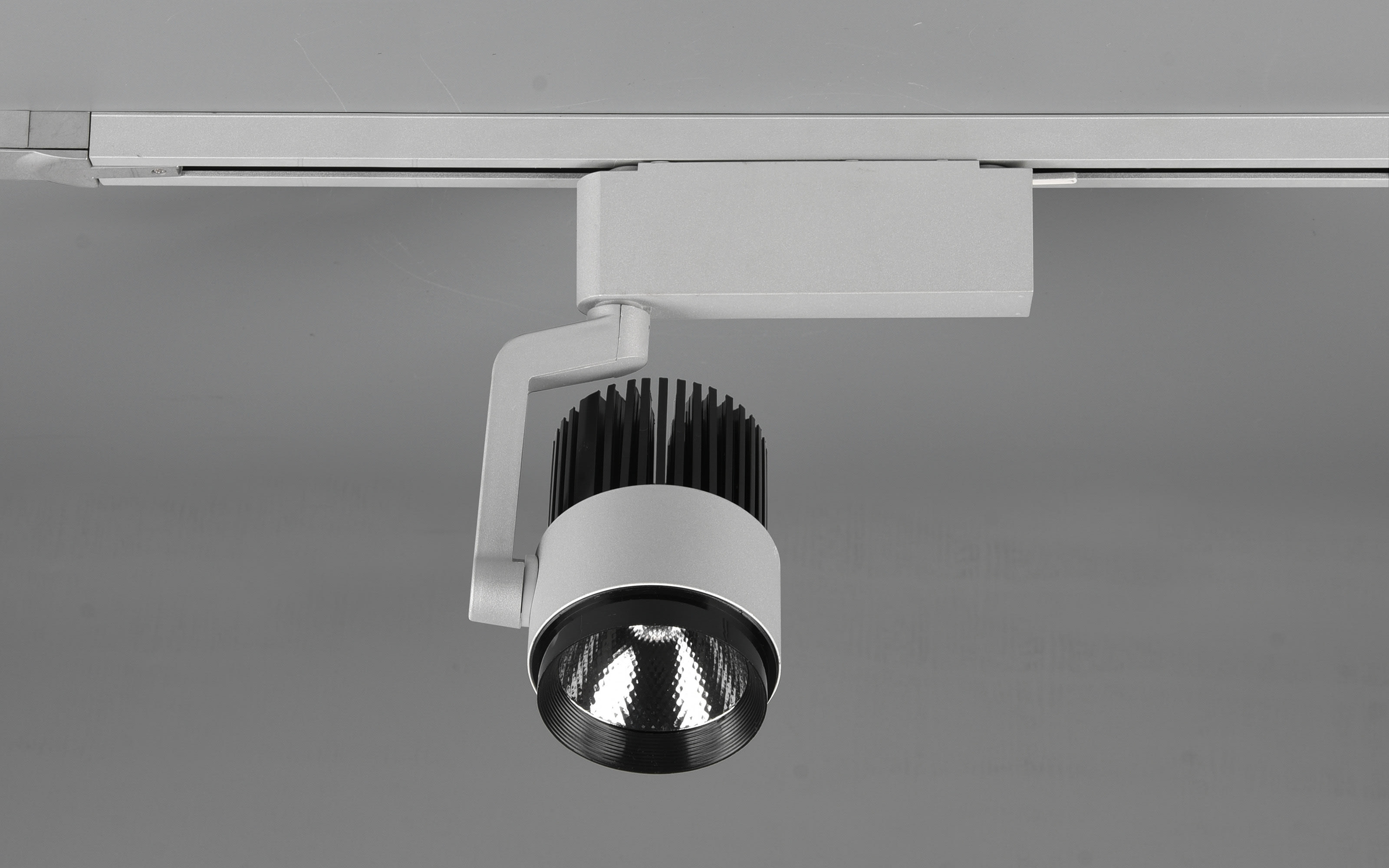 LED-Strahler DUOline in titanfarbig, 23 cm