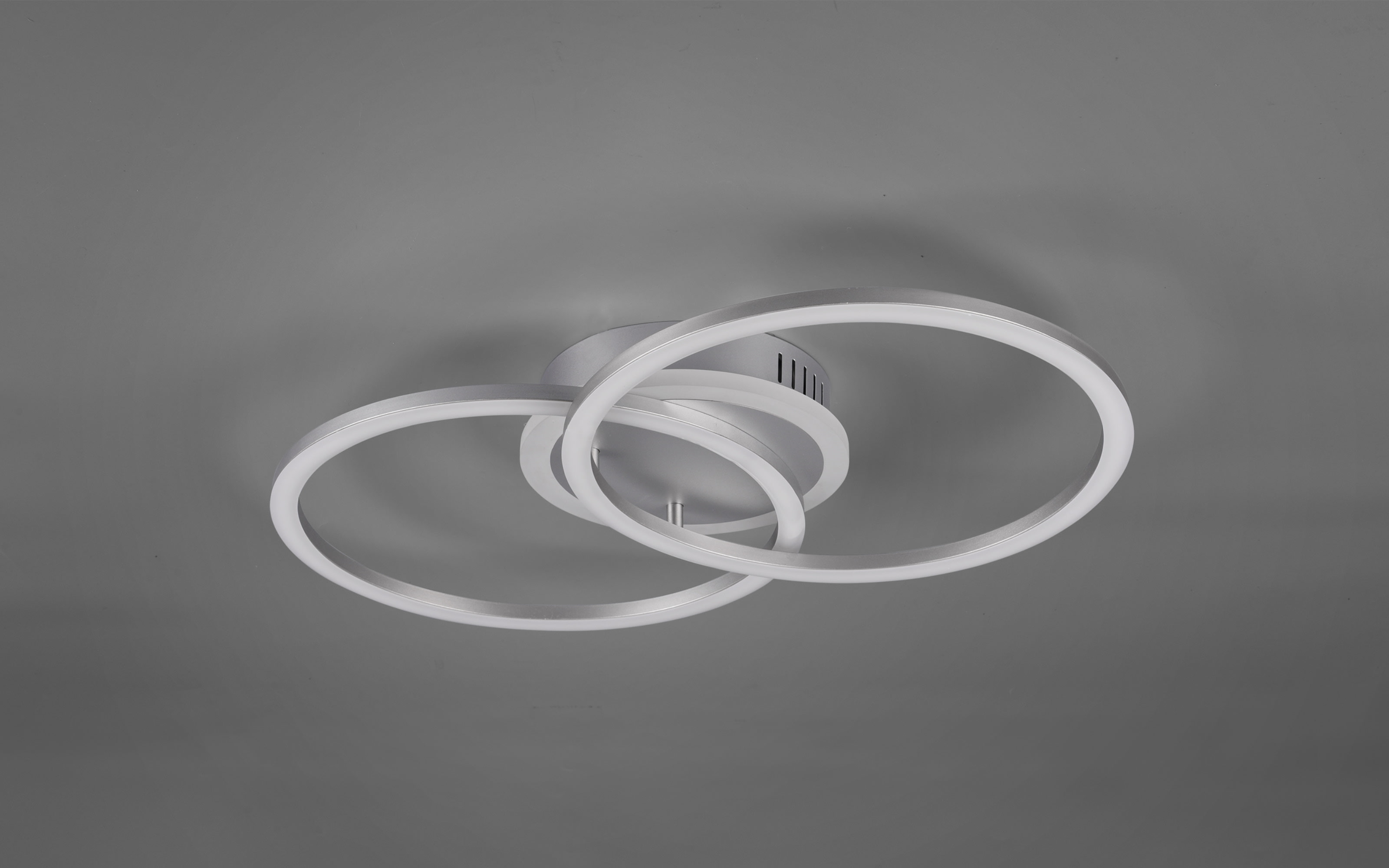 LED-Deckenleuchte Venida in titan/weiß, 50 cm online bei Hardeck kaufen