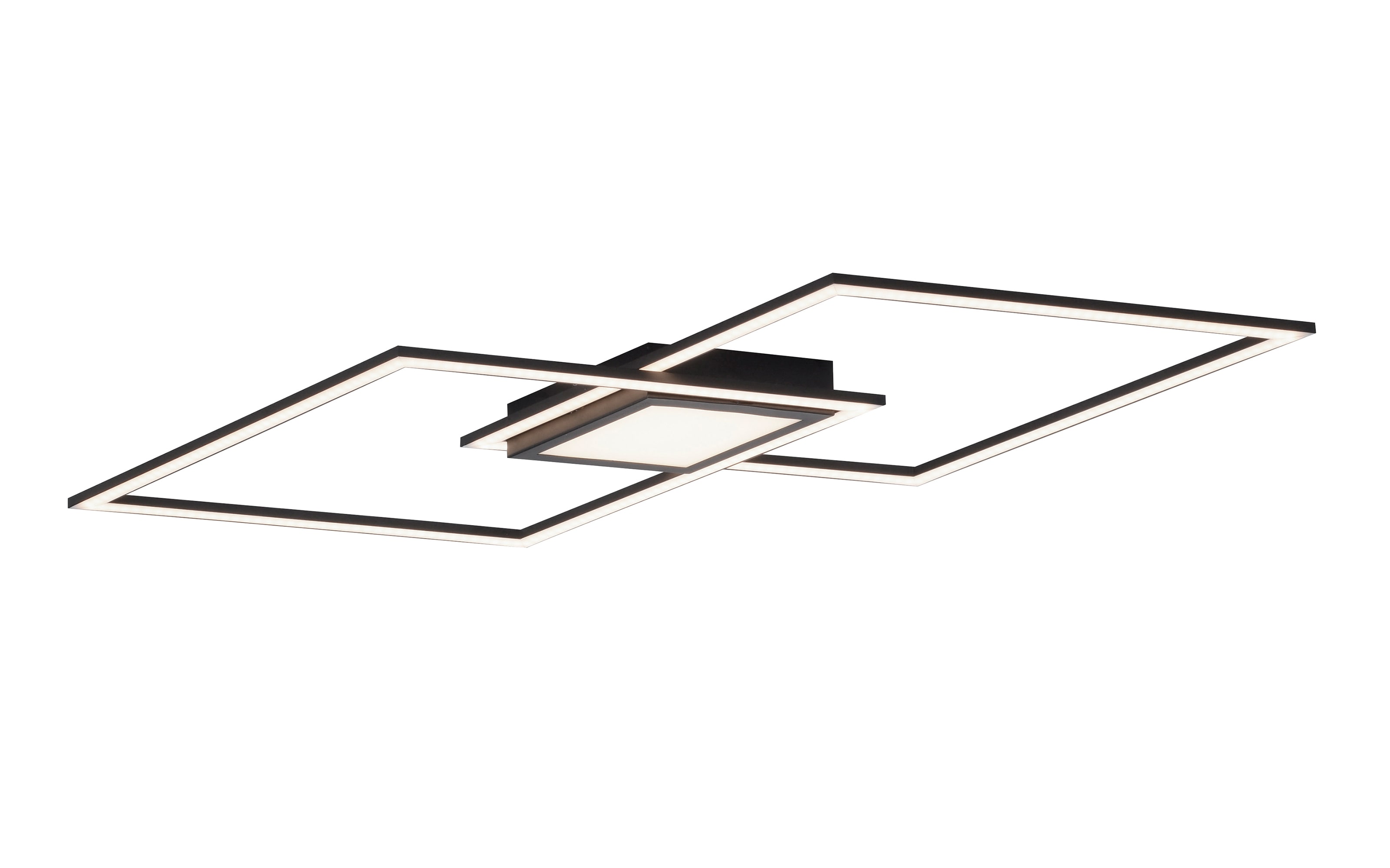 LED-Deckenleuchte Asmin in schwarz, 106 cm