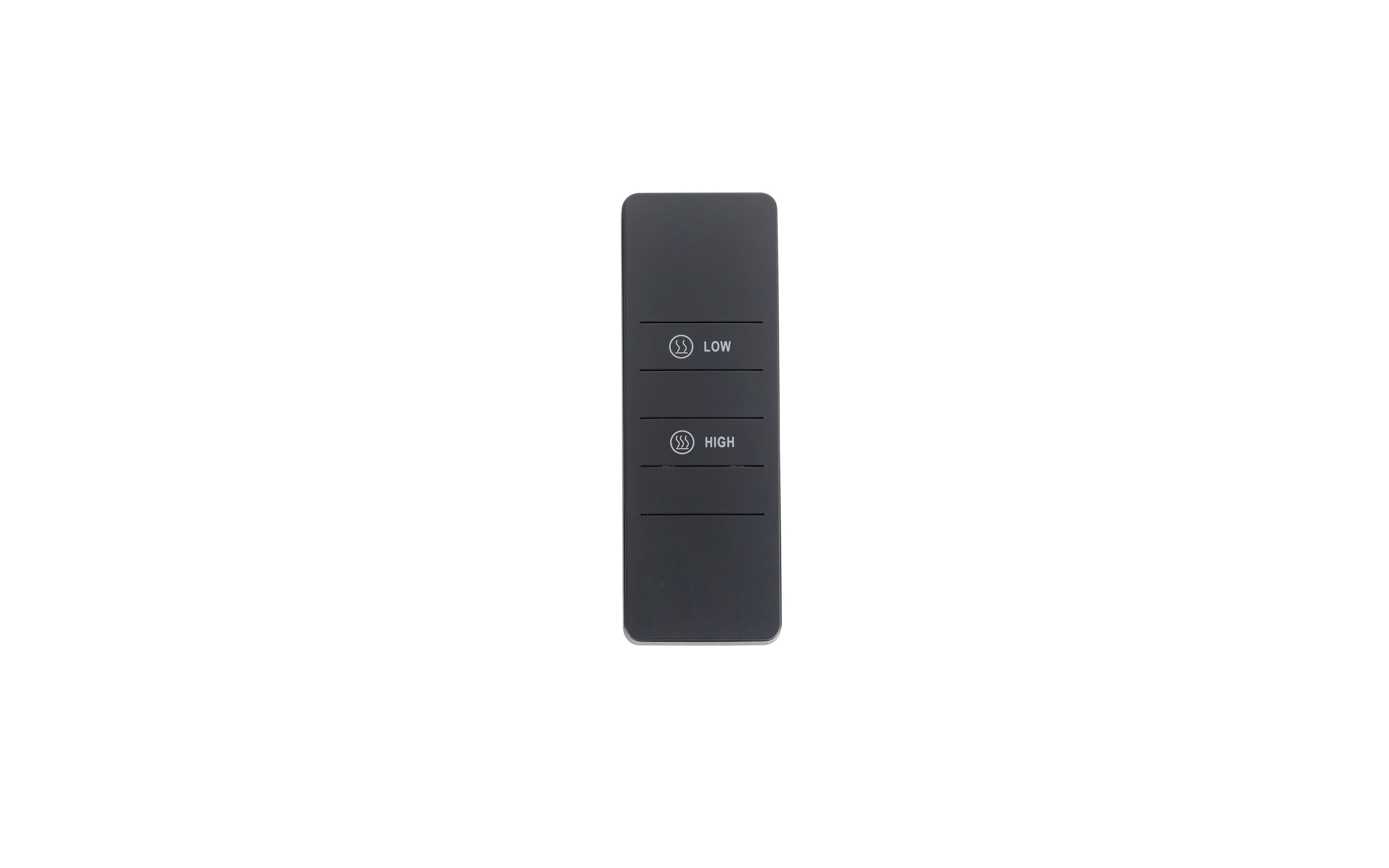 Decken-Heizstrahler Glow IP44 in schwarz, 43 cm