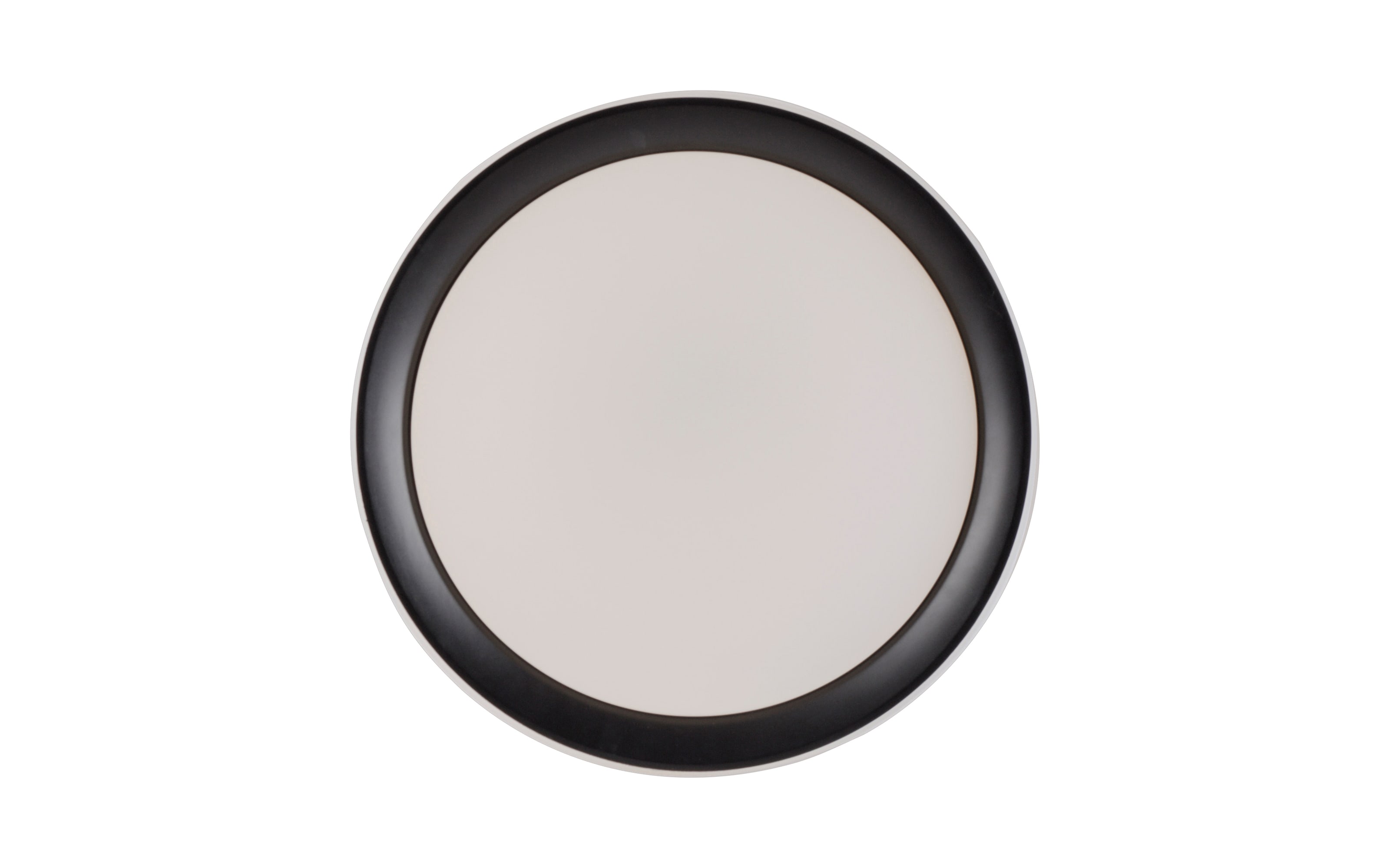 LED-Deckenleuchte Disc CCT RGB in schwarz/weiß, 51 cm