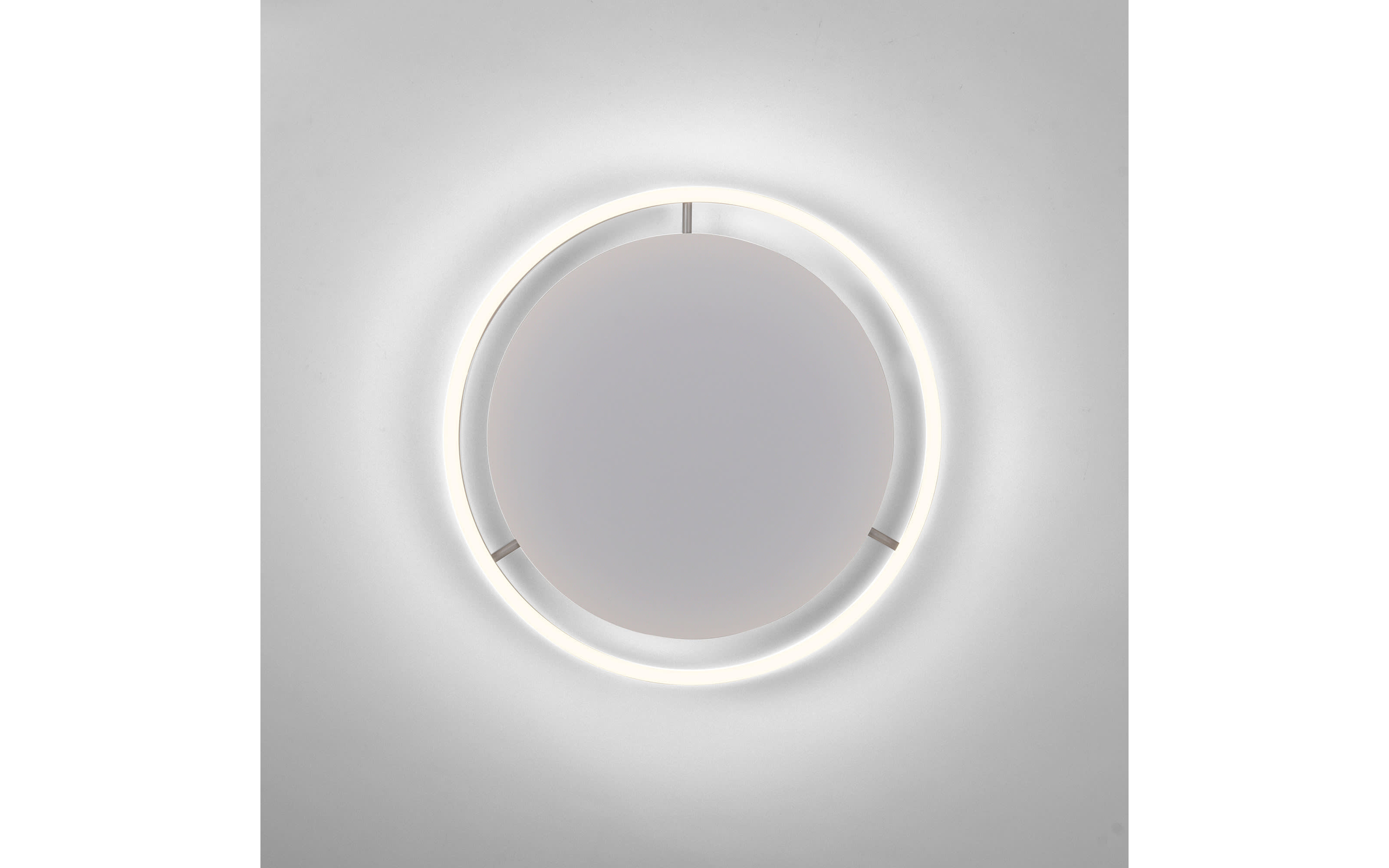 LED-Deckenleuchte Ritus, aluminium, 39 cm