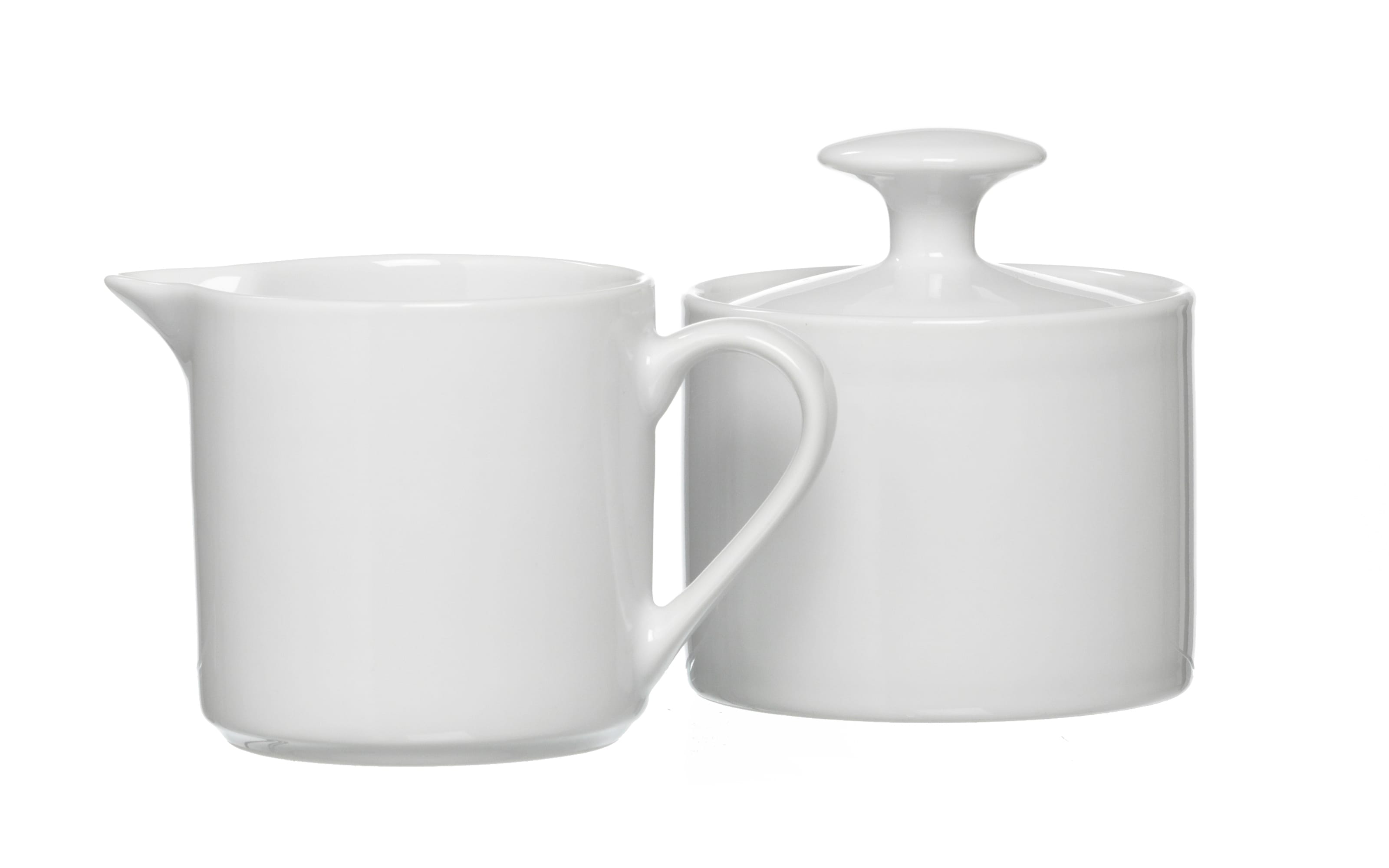 Zuckerdose Bianco, weiß, 7 cm