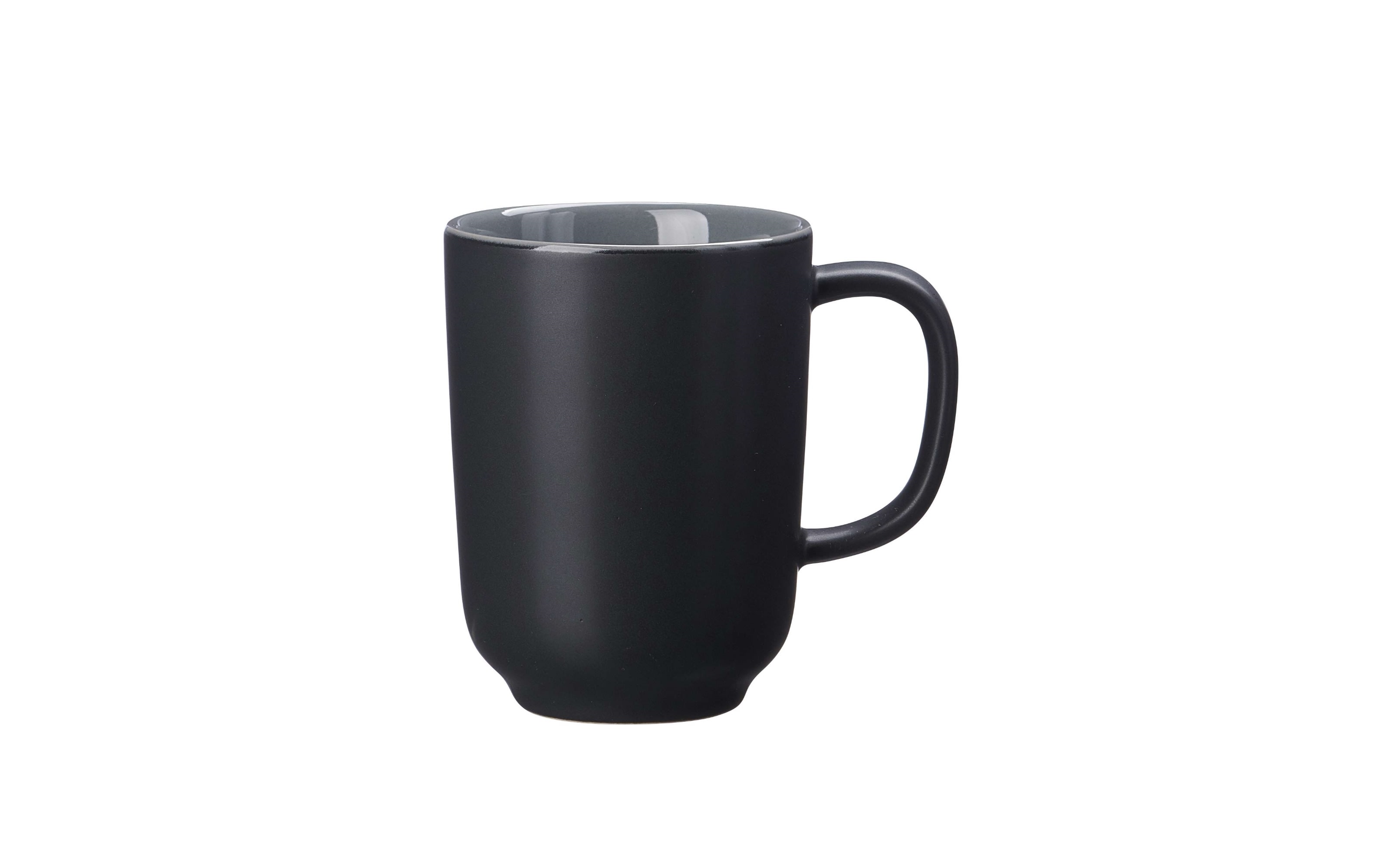 Kaffeebecher Jasper in schwarz/grau, 320 ml
