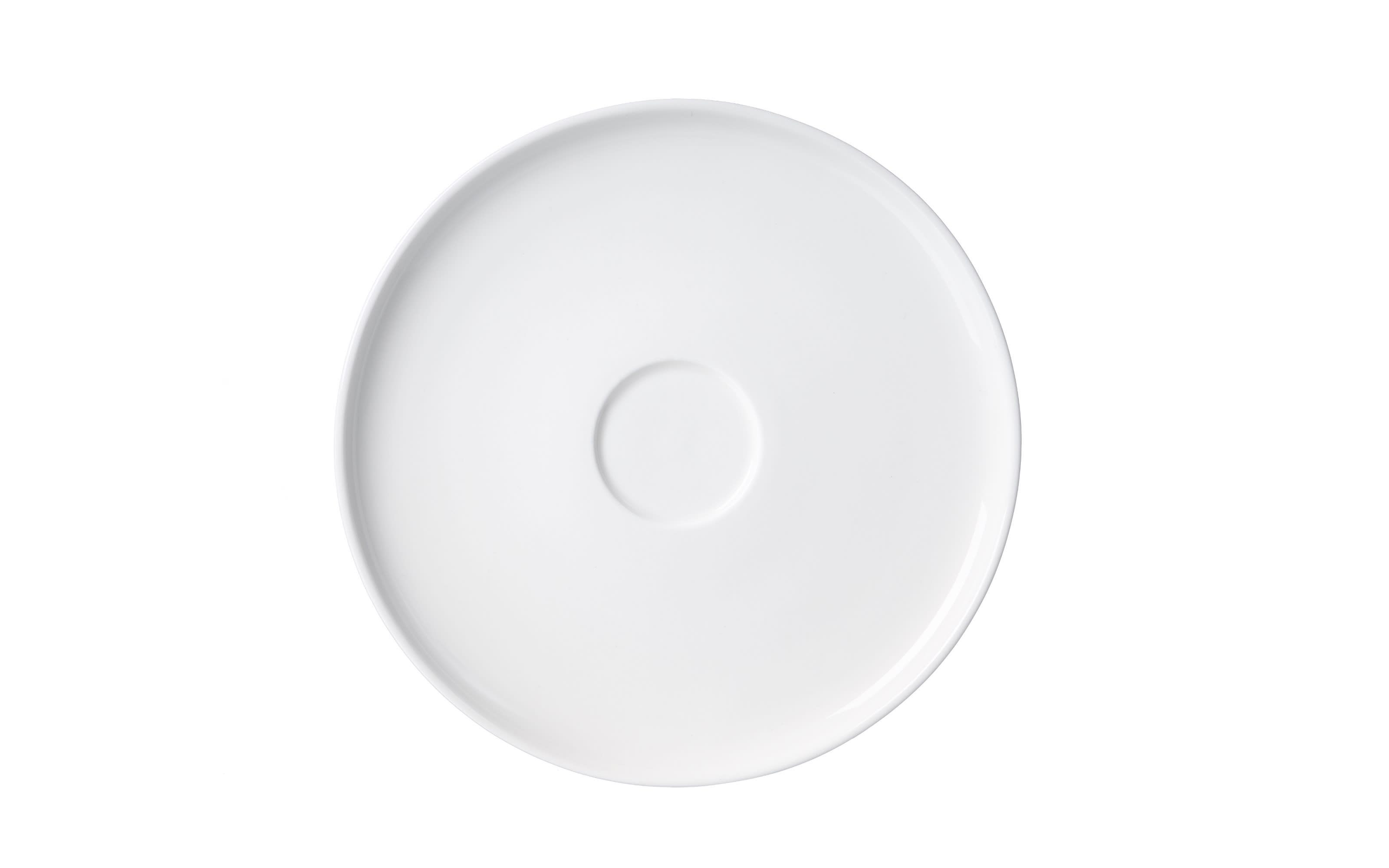Kaffeeuntertasse Skagen, weiß, 16 cm