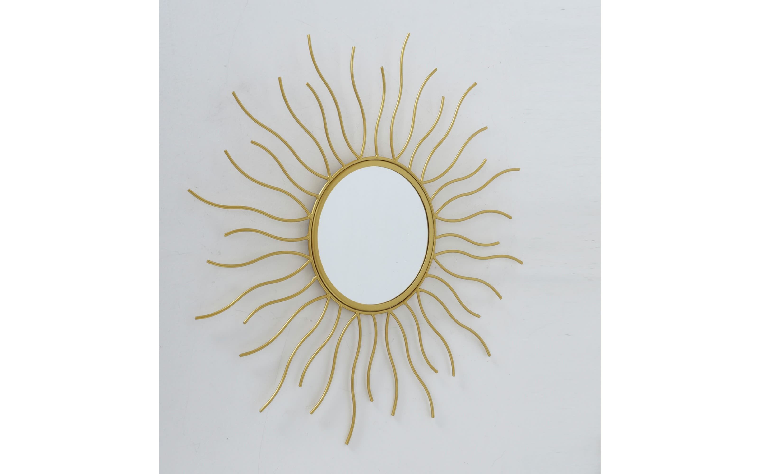 Spiegel Ayano in gold, 51 cm 