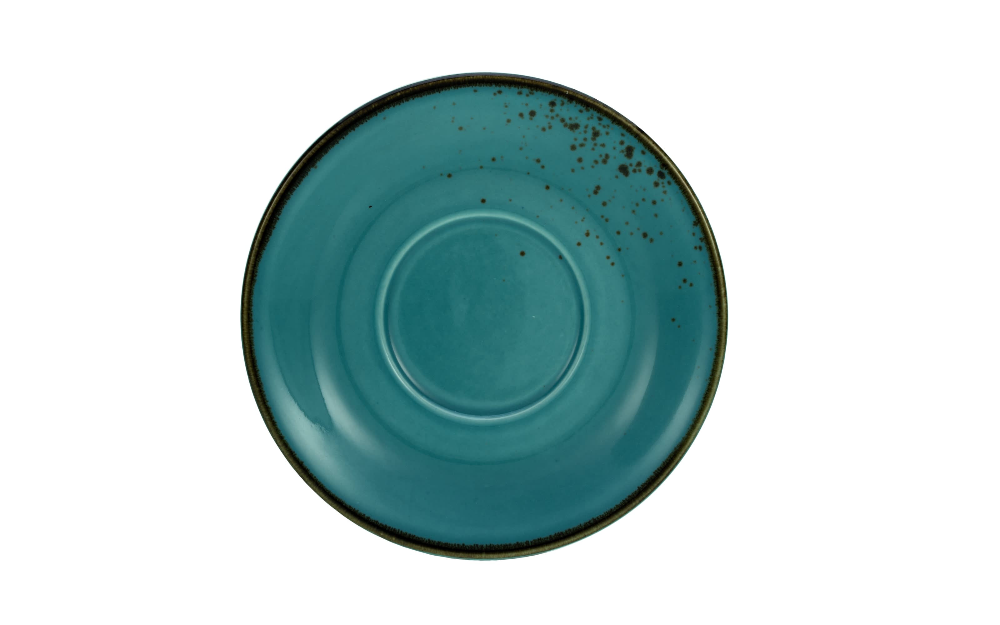 Cappuccinountere Nature Collection in wasserblau, 14 cm