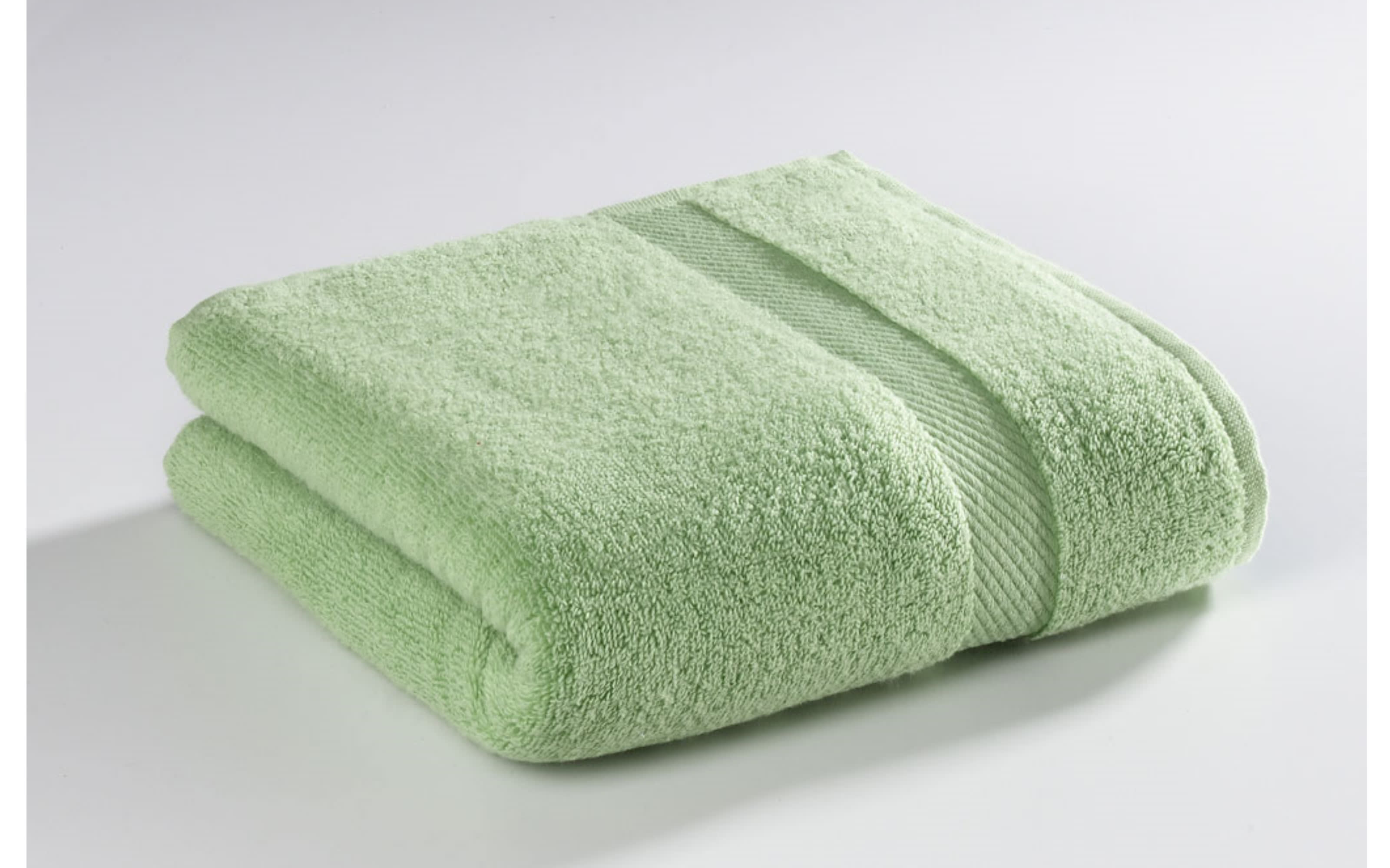 Duschtuch in grün, 70 x 140 cm