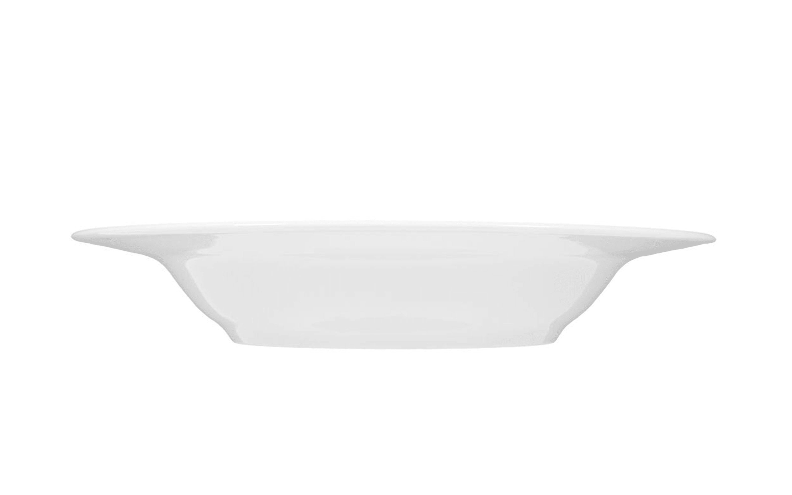 Suppenteller Rondo Liane in weiß, 23 cm