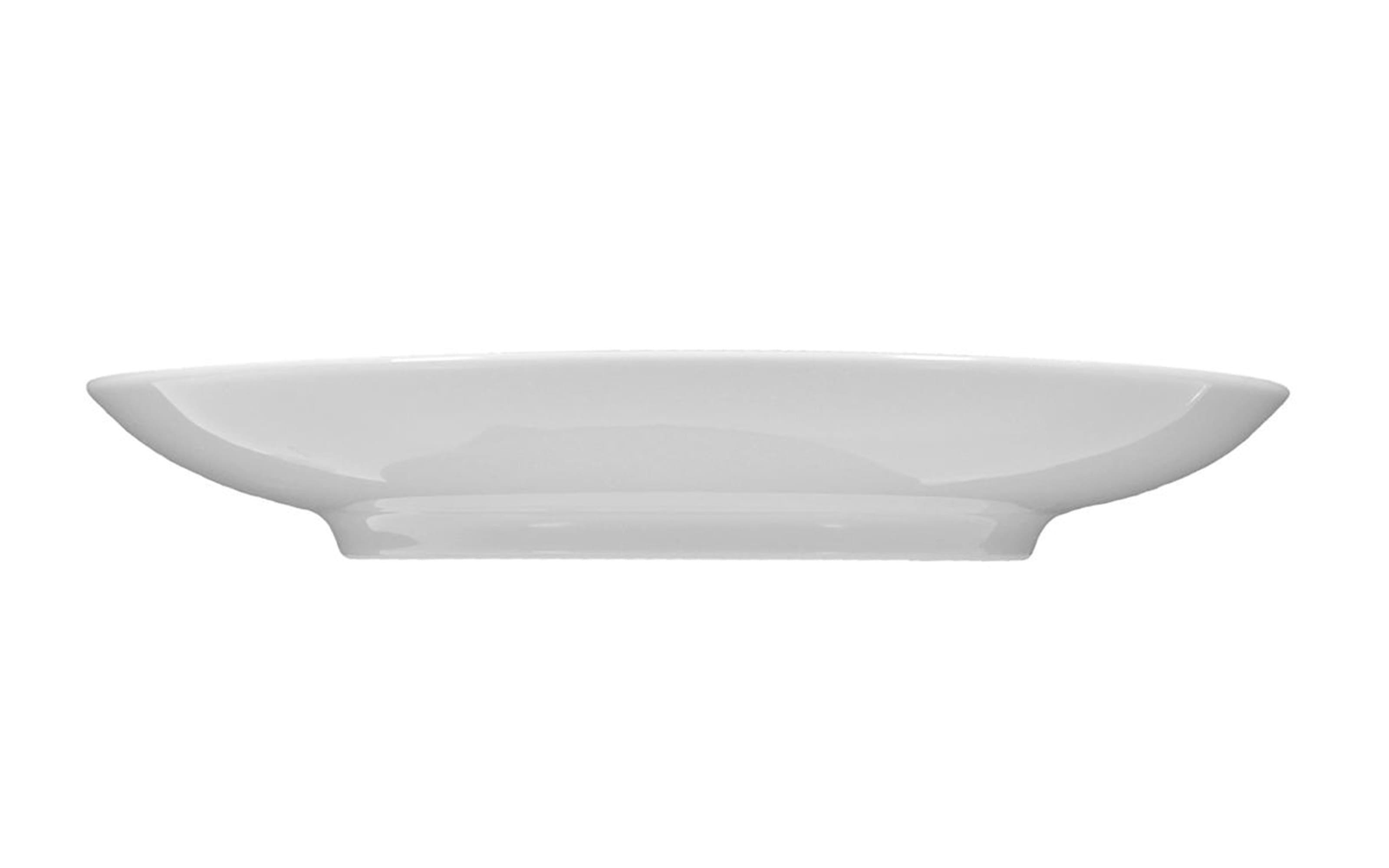 Suppenuntertasse Rondo Liane in weiß, 16 cm
