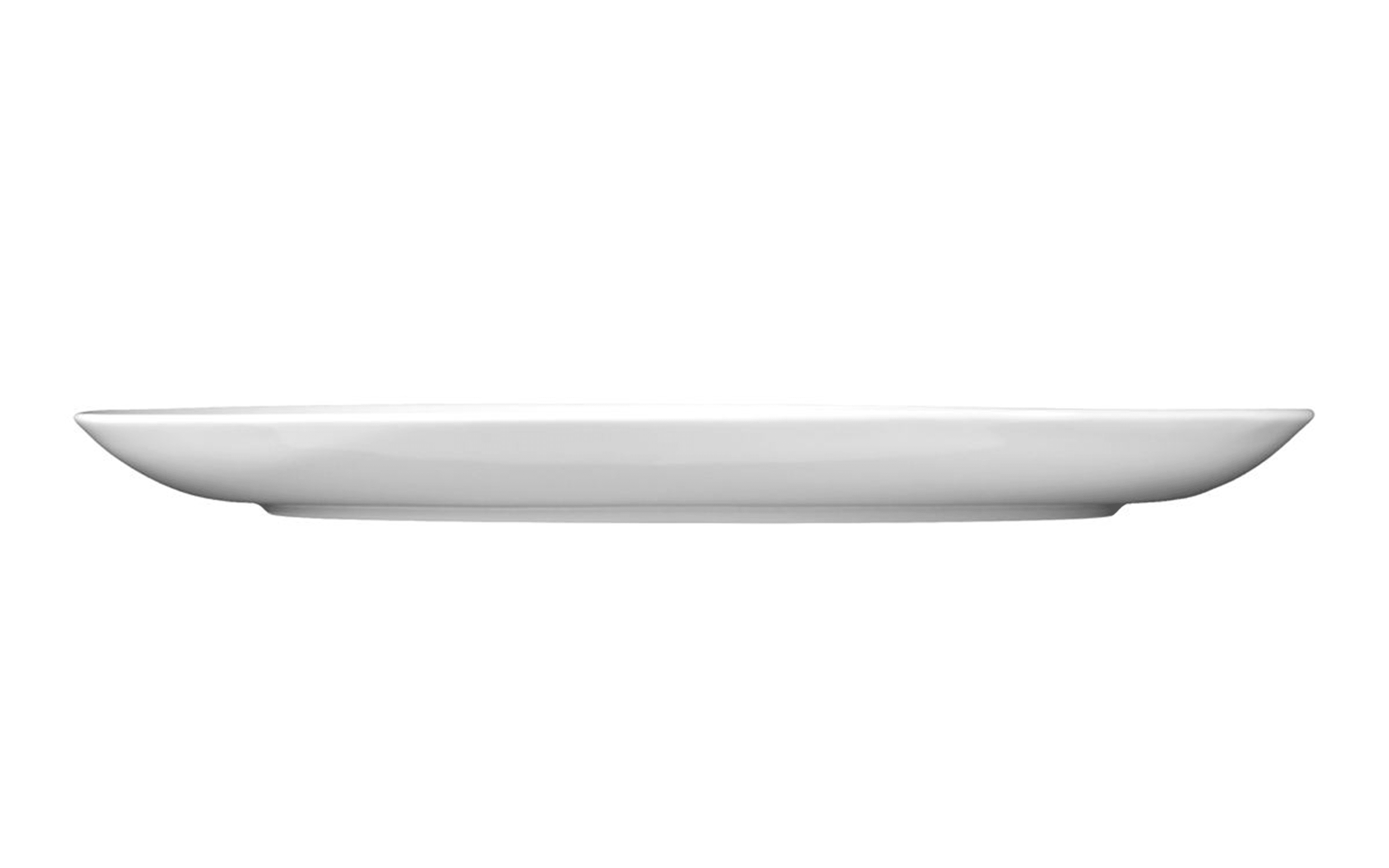 Servierplatte Rondo Liane in weiß, 28 cm