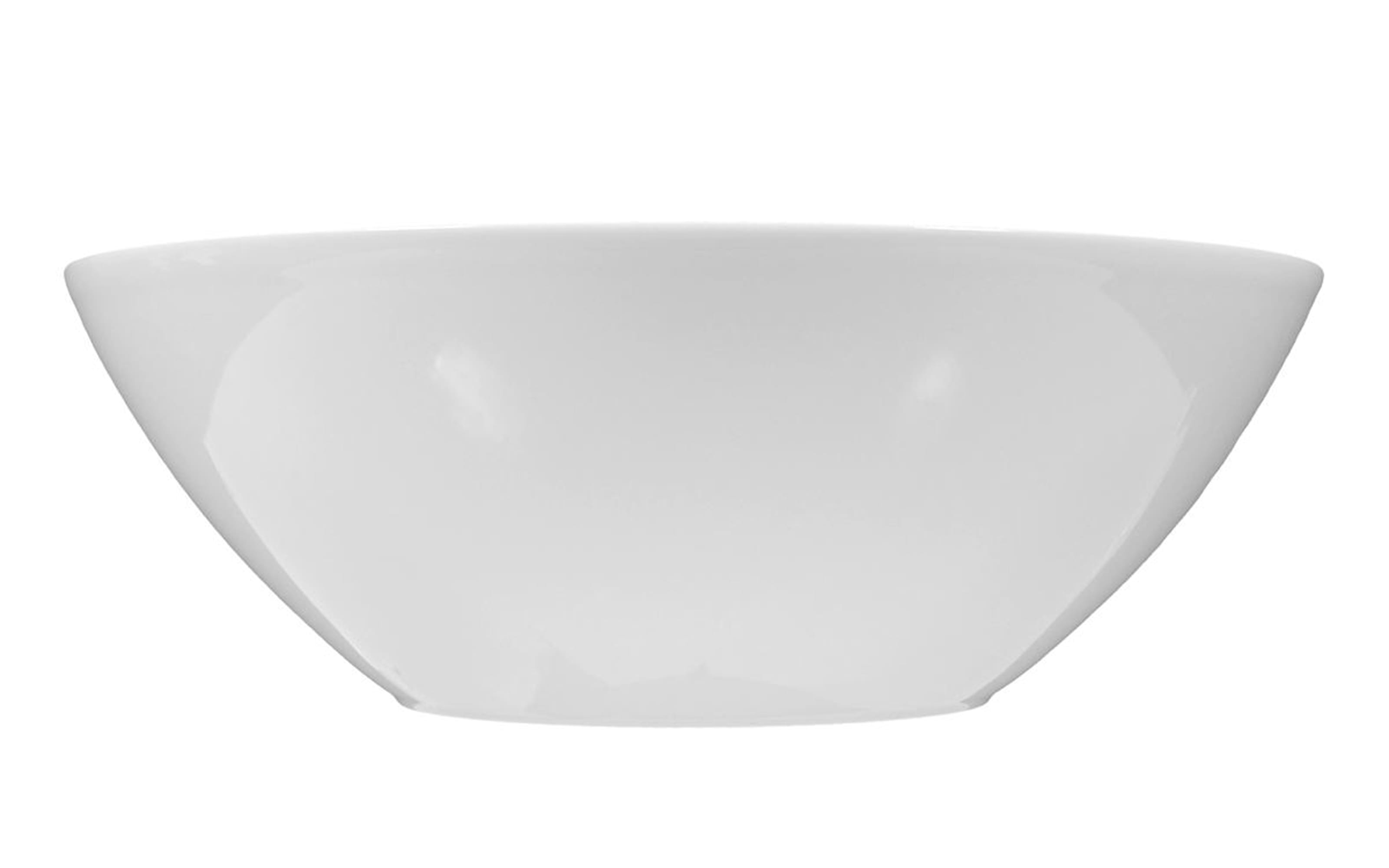 Schüssel Rondo Liane in weiß, 25 cm