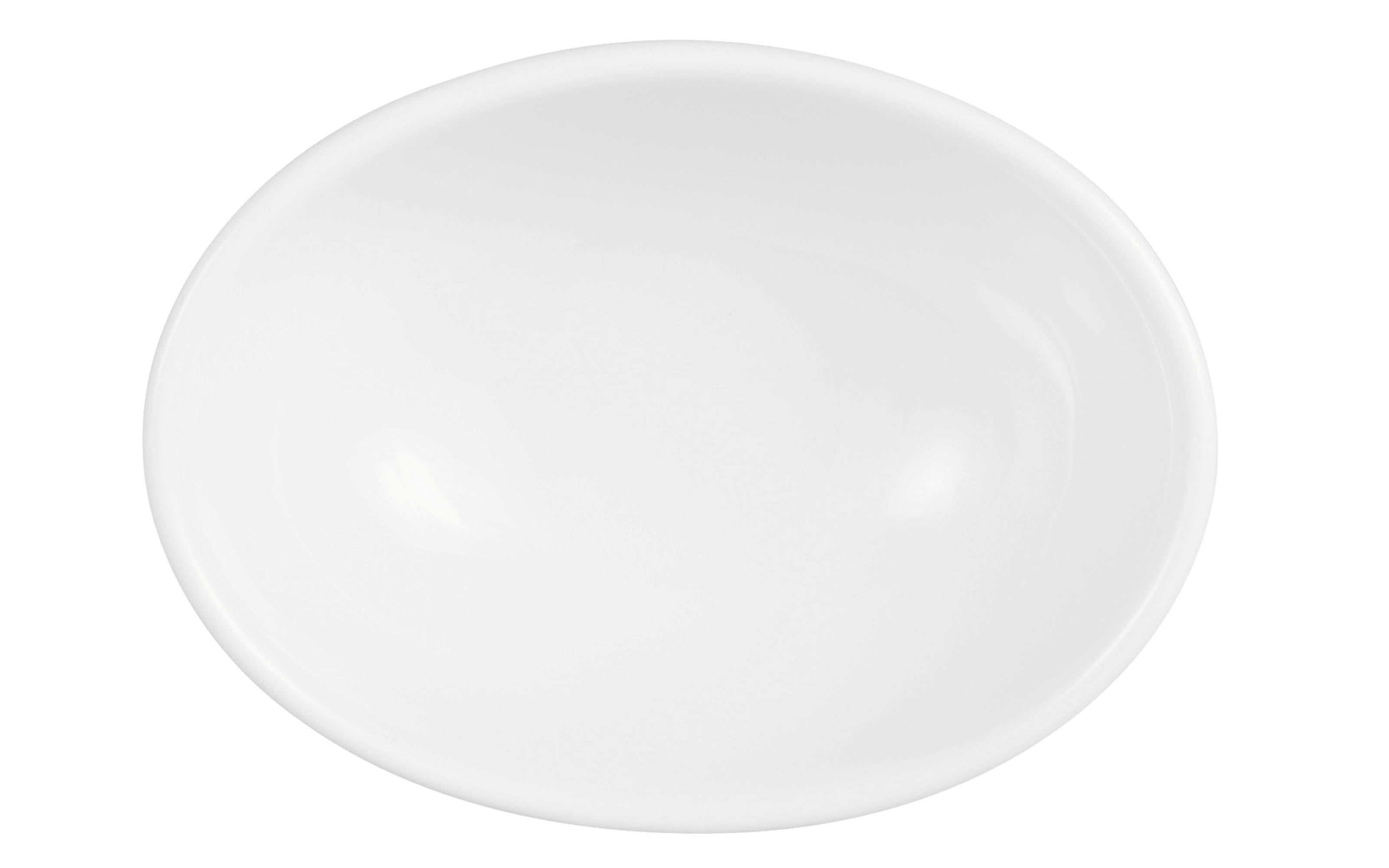 Bowl Modern Life in weiß/oval, 9 cm