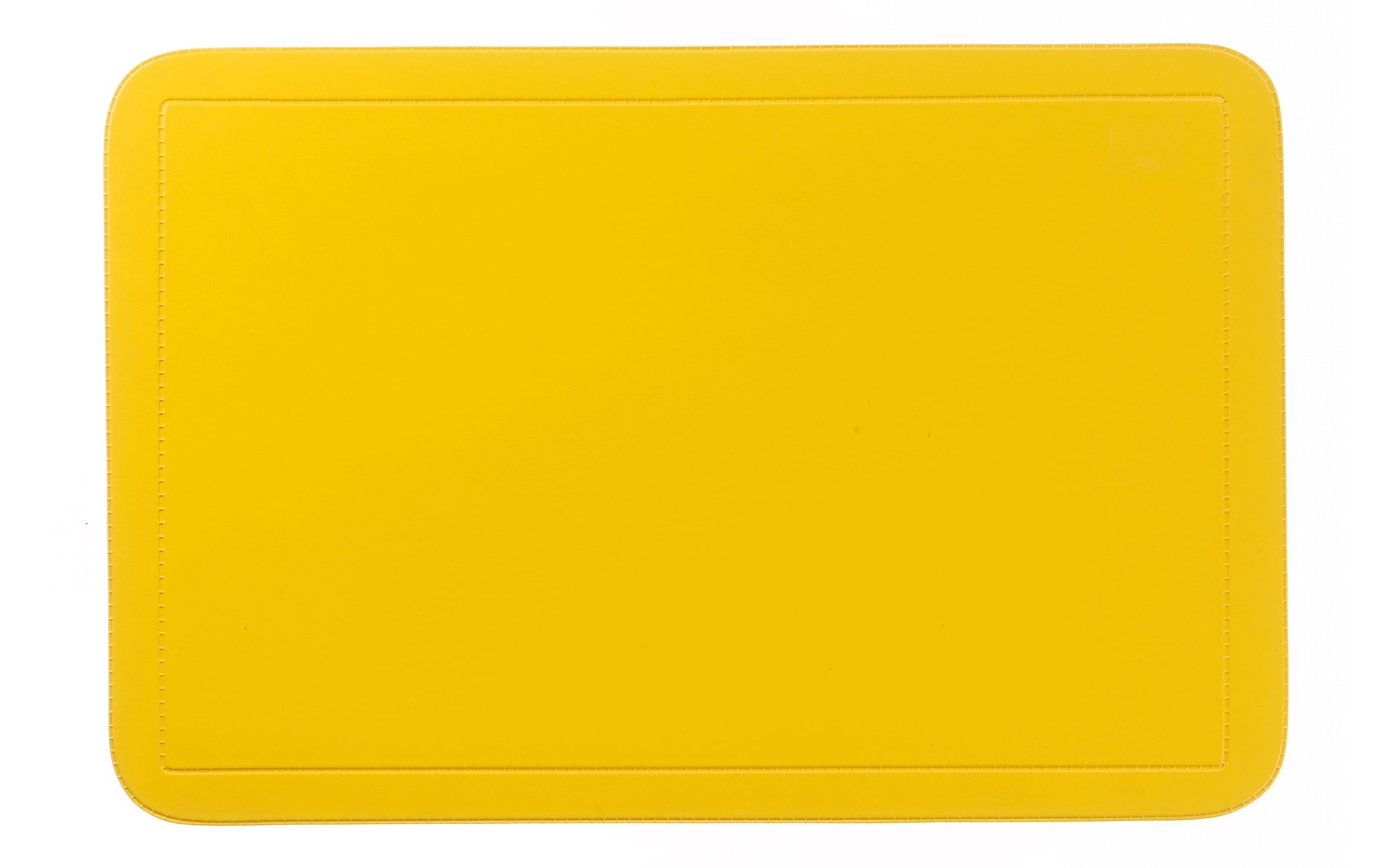 Tischset Uni in gelb, 28.5 x 43.5 cm