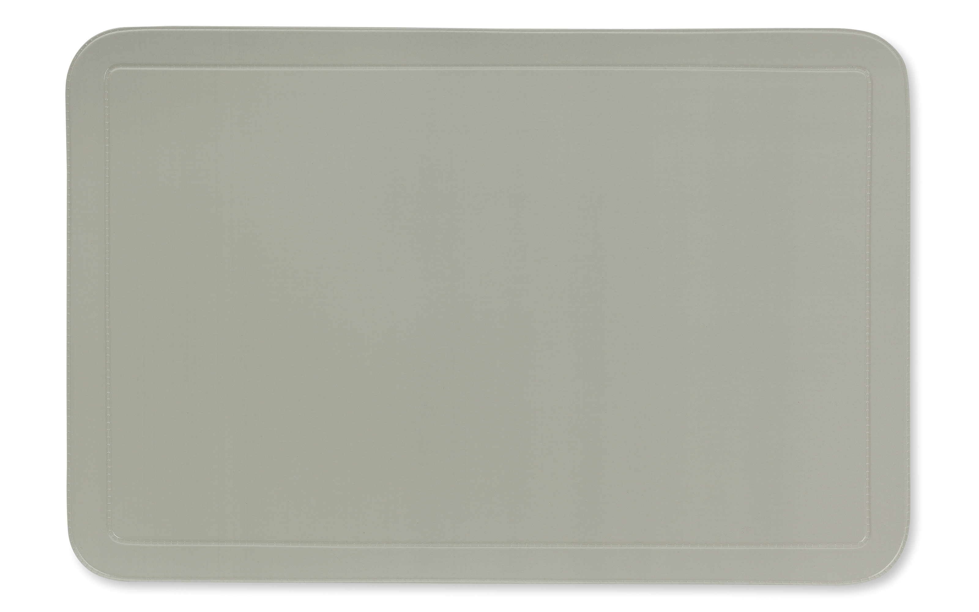 Tischset Uni in grau, 28.5 x 43.5 cm