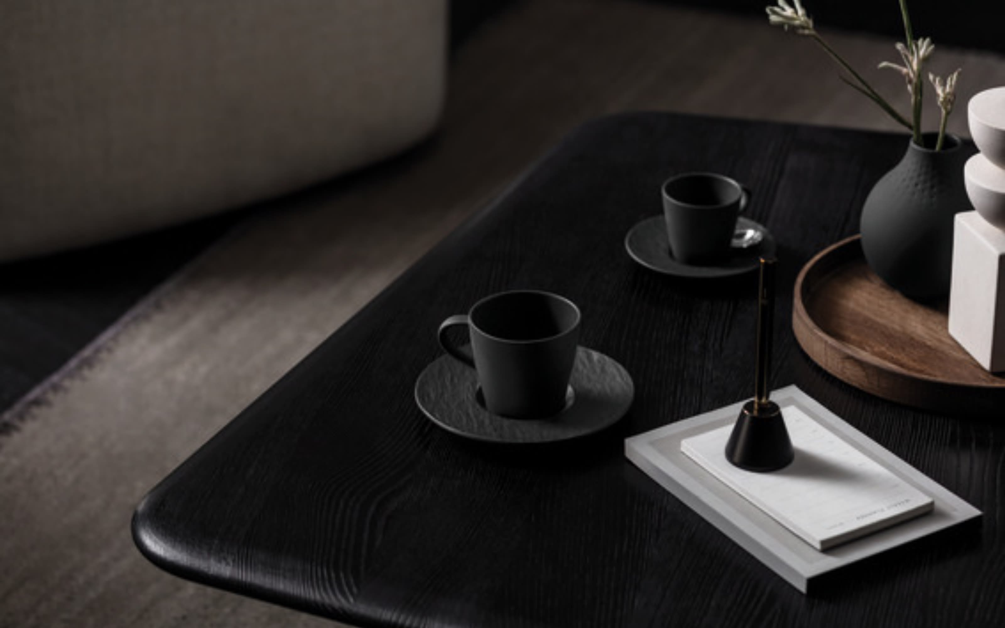 Kaffeeobere Manufacture Rock in schwarz, 10,5 cm