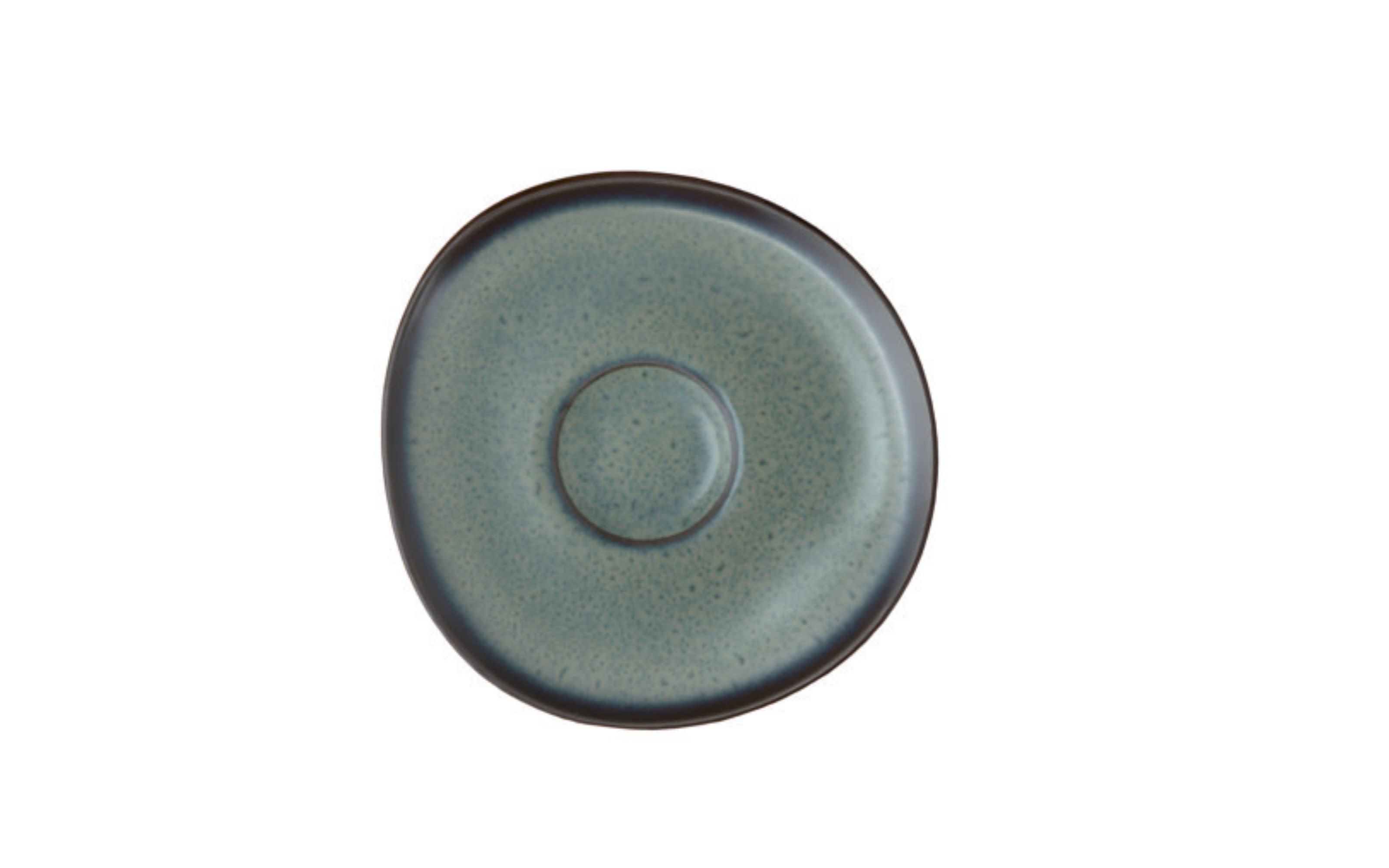 Kaffeeuntertasse Lave Gris in grau