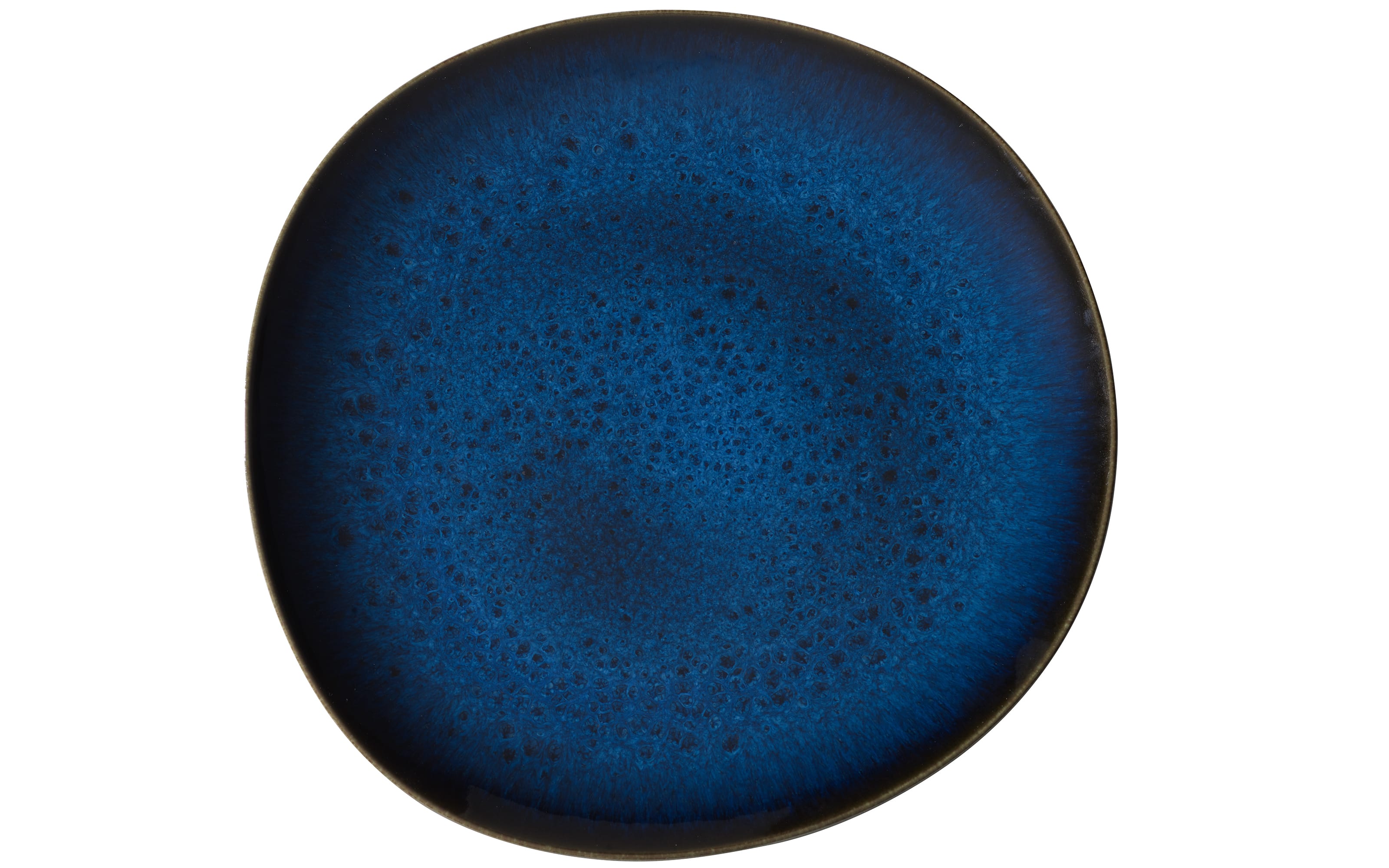 Speiseteller Lave Bleu in blau, 28 cm