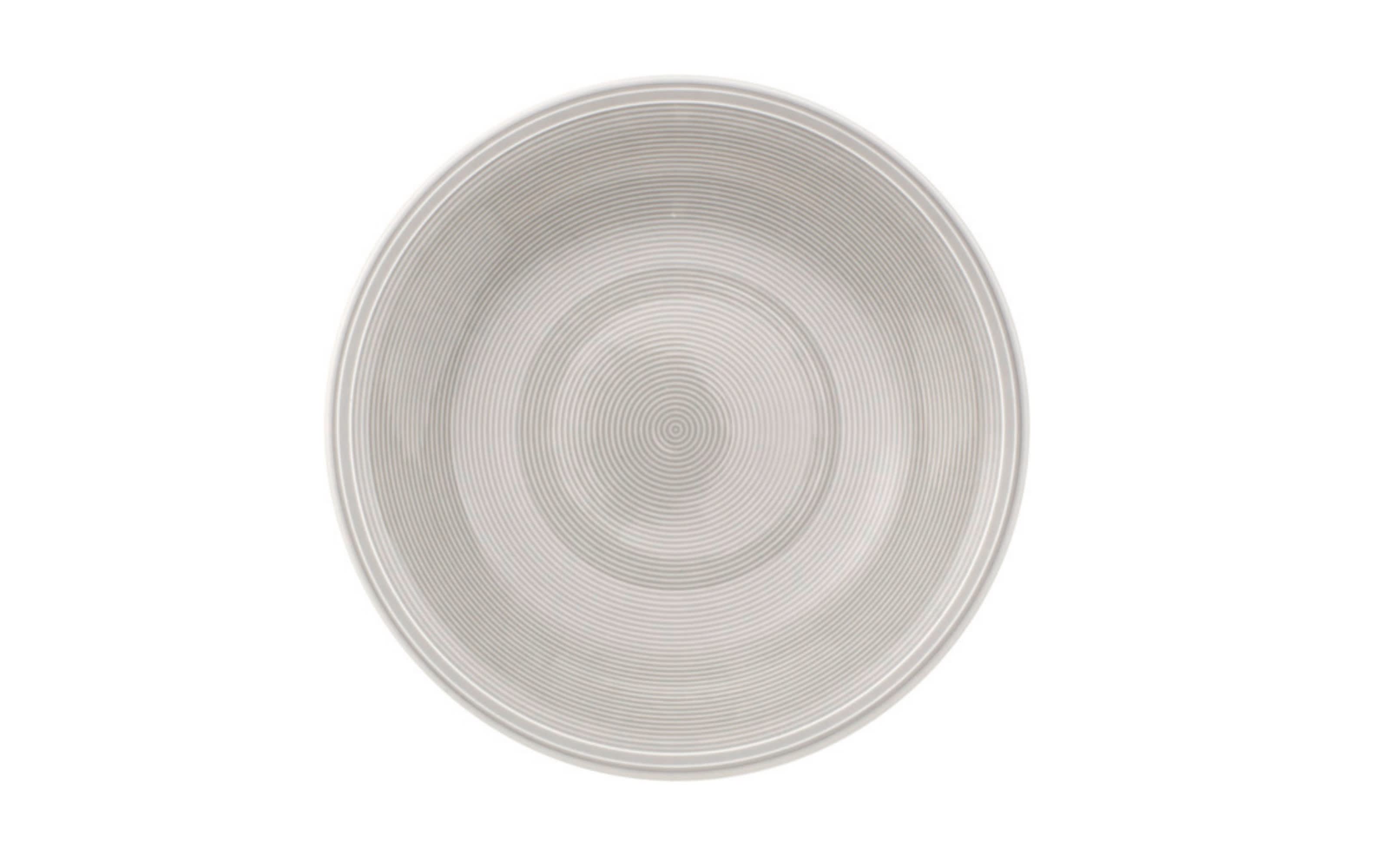 Teller tief Color Loop Stone aus Porzellan