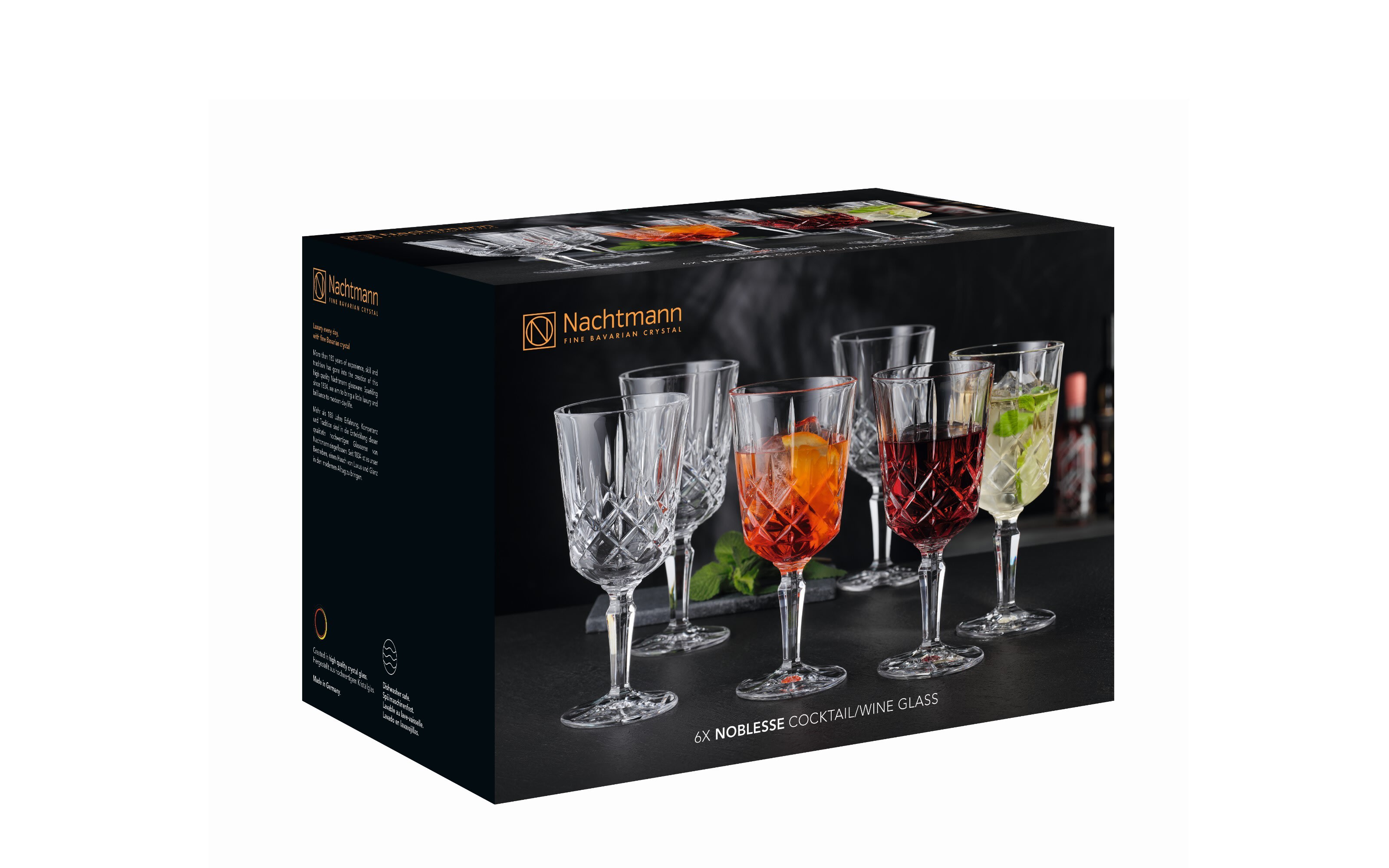 Cocktail-/Weinglas Set Noblesse, 6-teilig