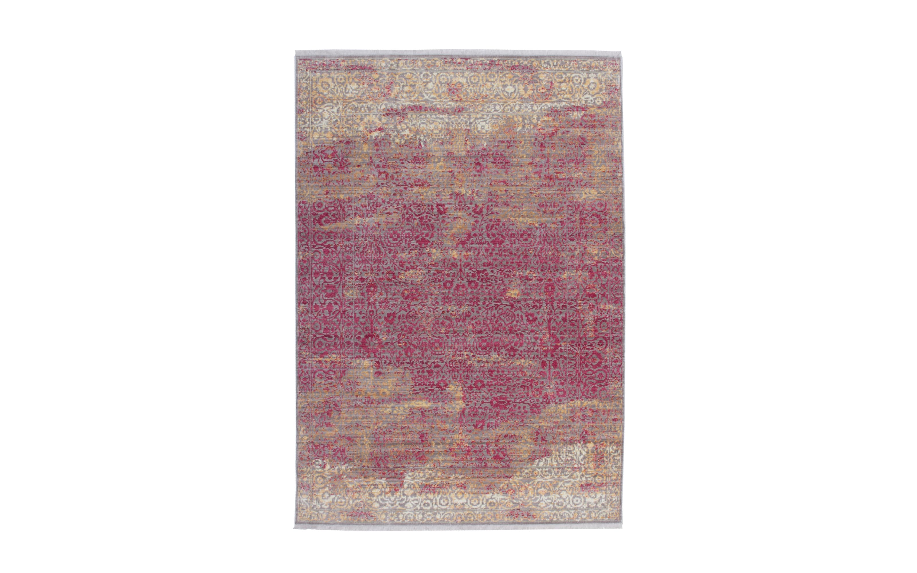 Teppich Antigua 200 in orange/rot, 80 x 150 cm