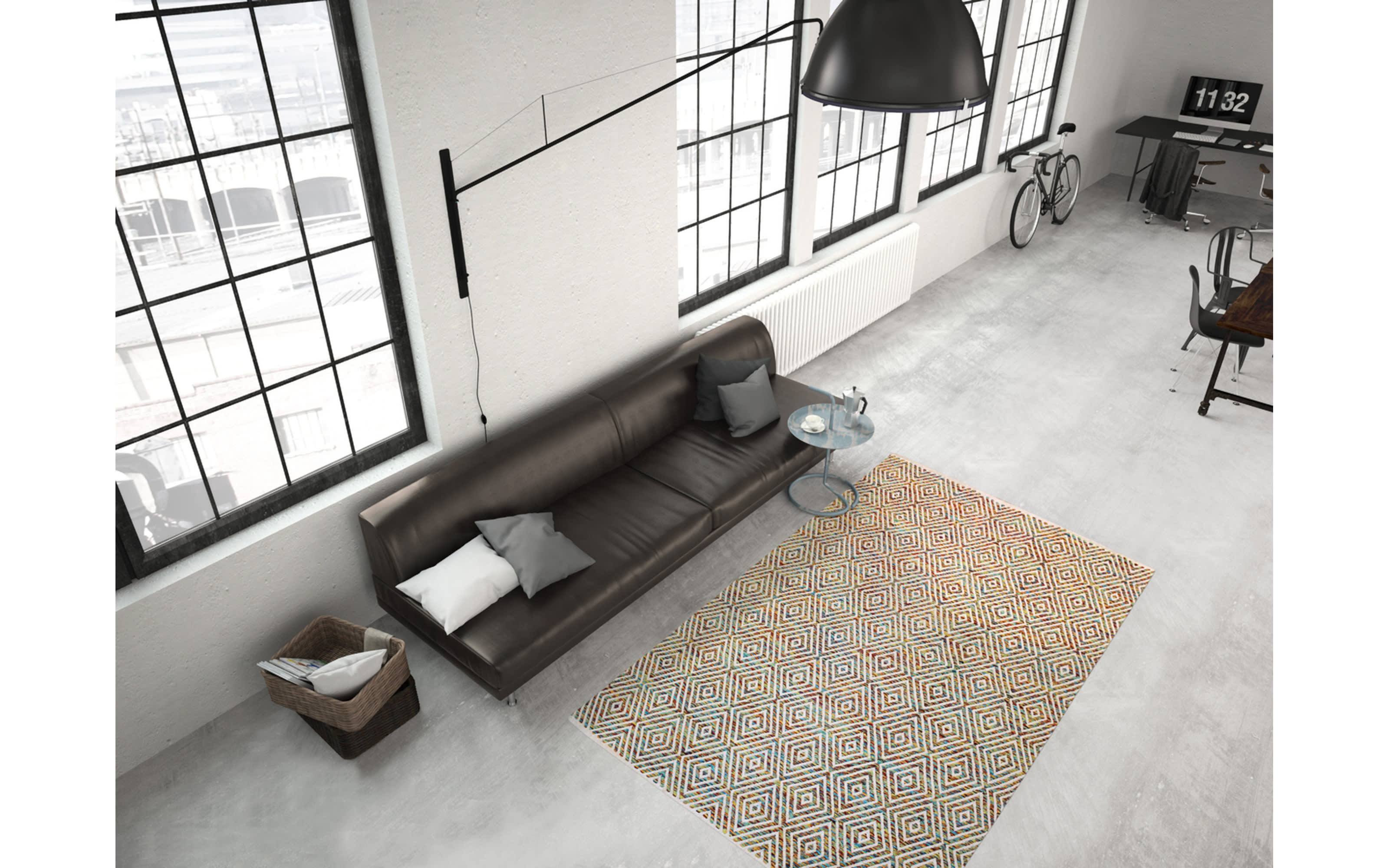 Teppich Aperitif 310 in multi, 80 x 150 cm