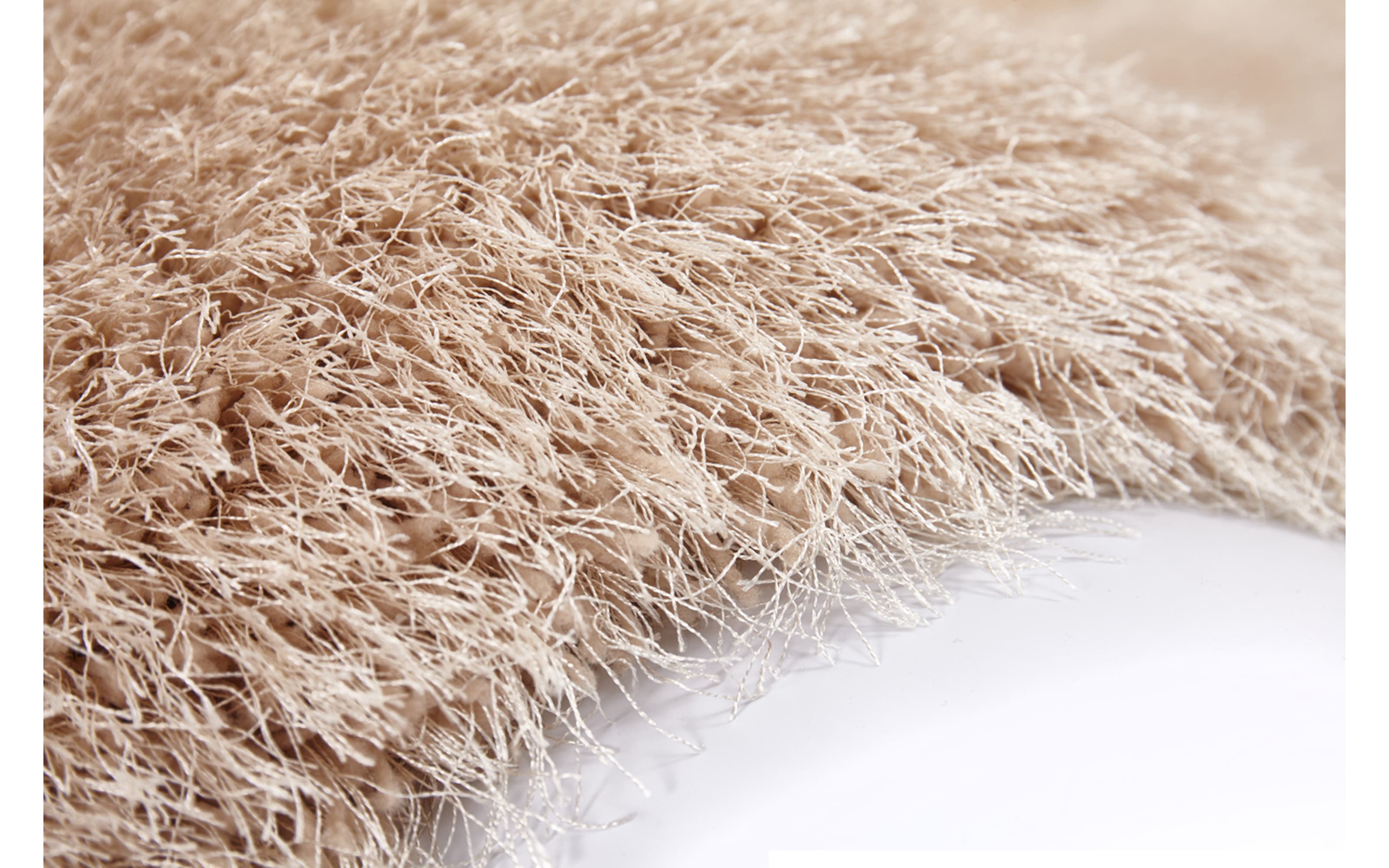 Hochflorteppich Cosy 210 in champagner, 200 x 290 cm
