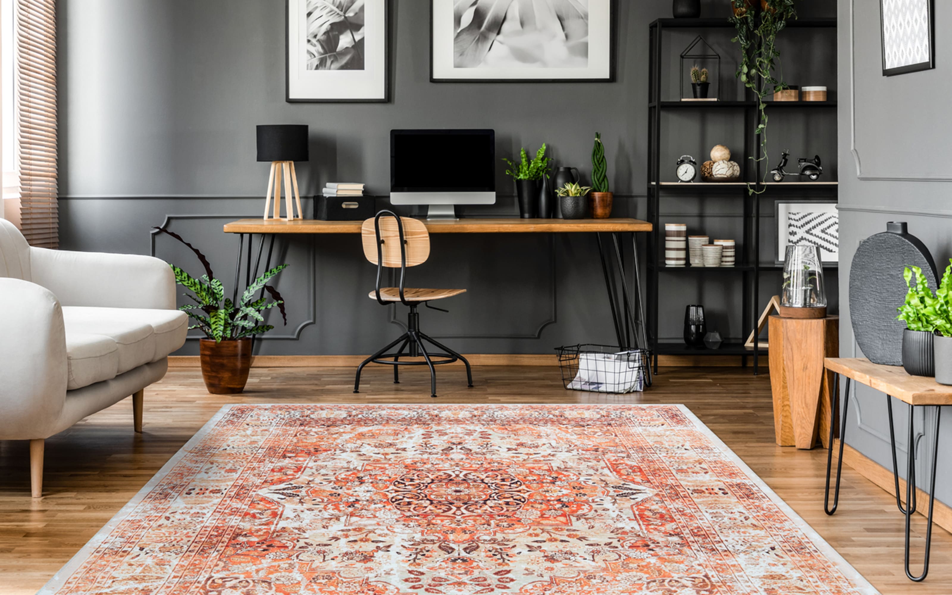 Teppich Galaxy 1000 in orange/beige, 80 x 150 cm online ...