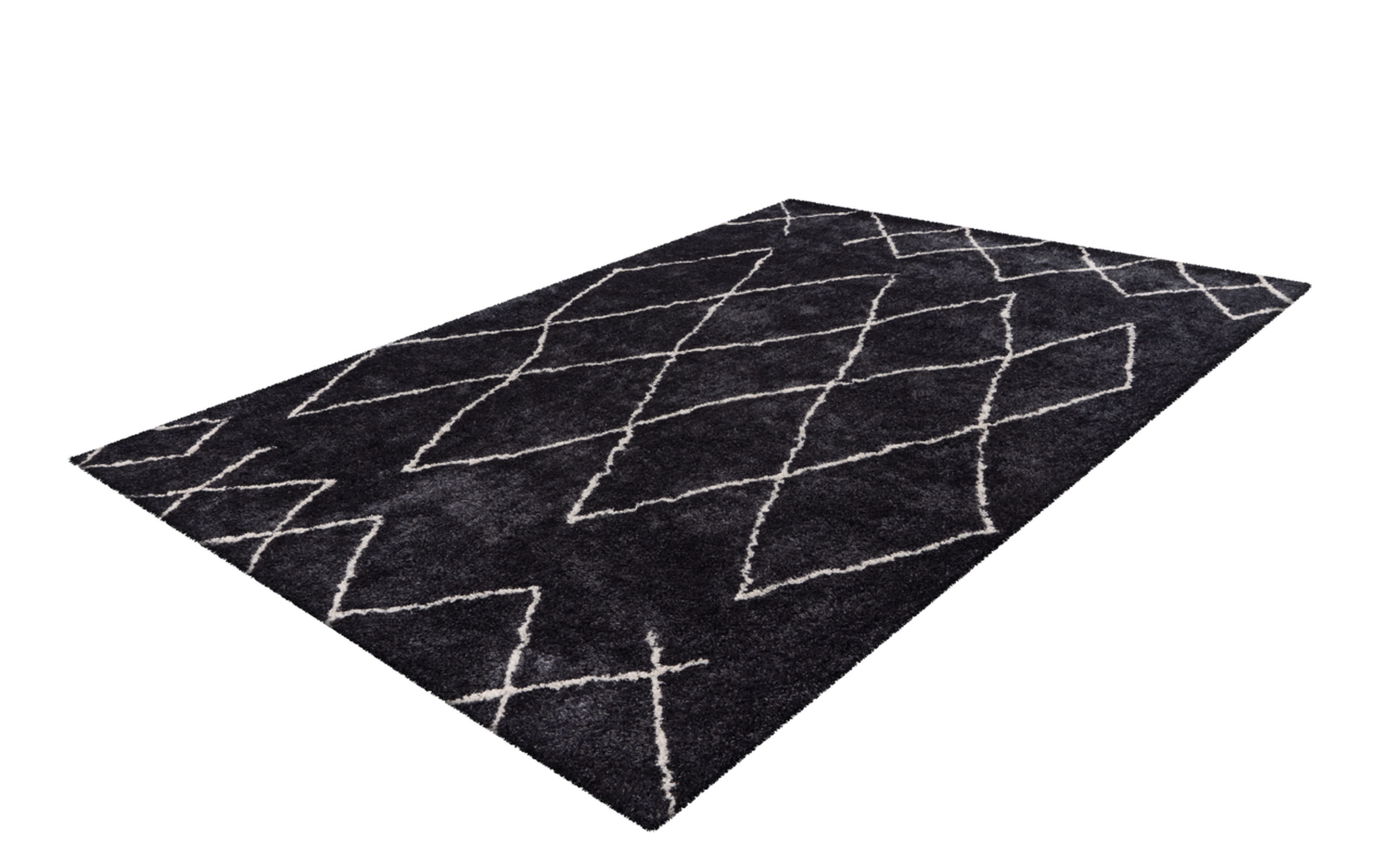 Teppich Orlando 425 in anthrazit, ca. 80 x 150 cm