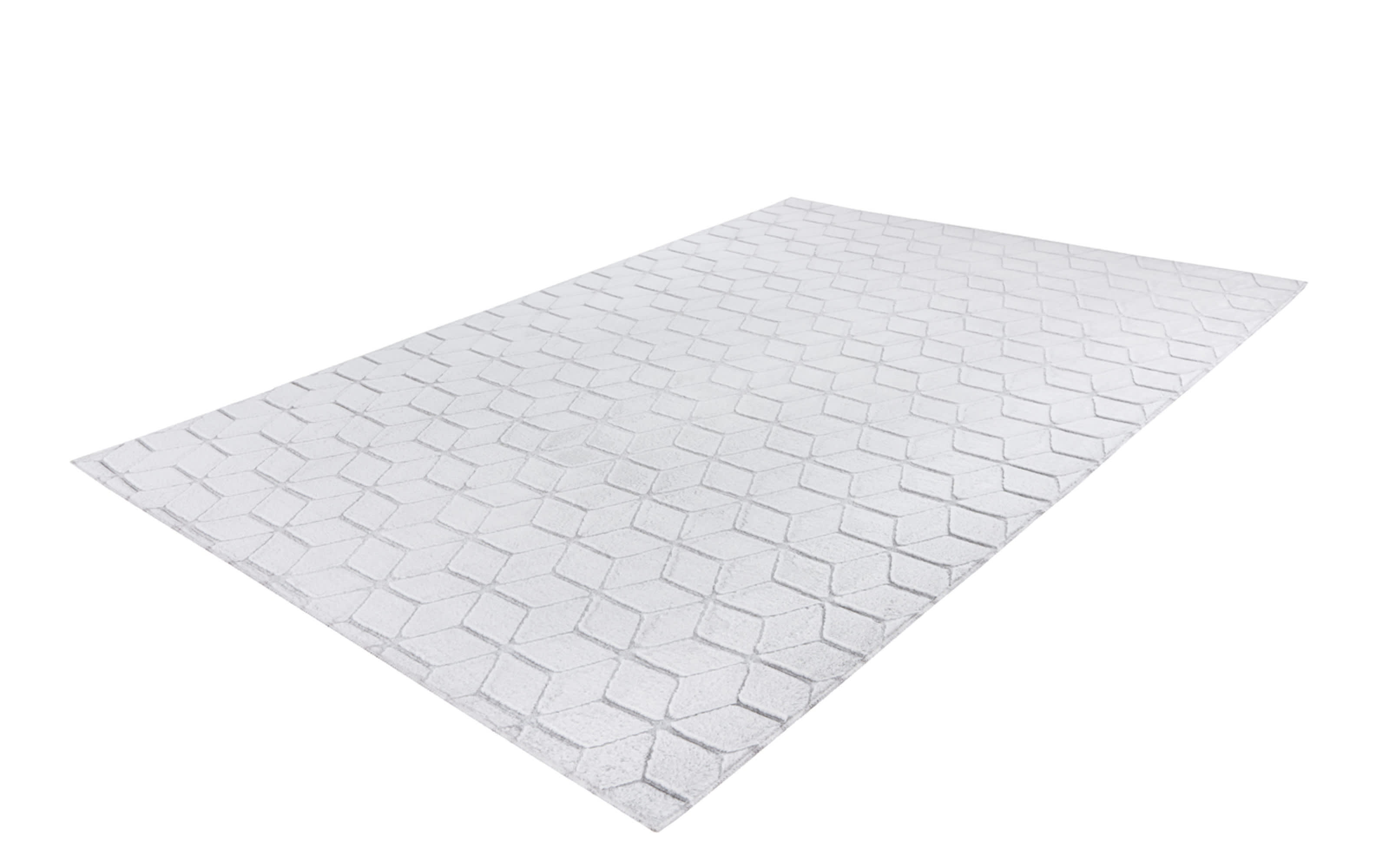 Teppich Vivica 125 in weiß-graublau, ca. 160 x 230 cm