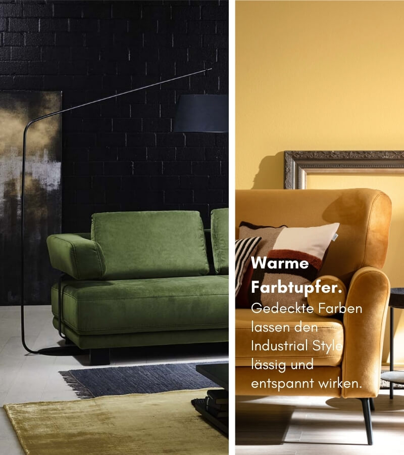 Farben im Industrial Style
