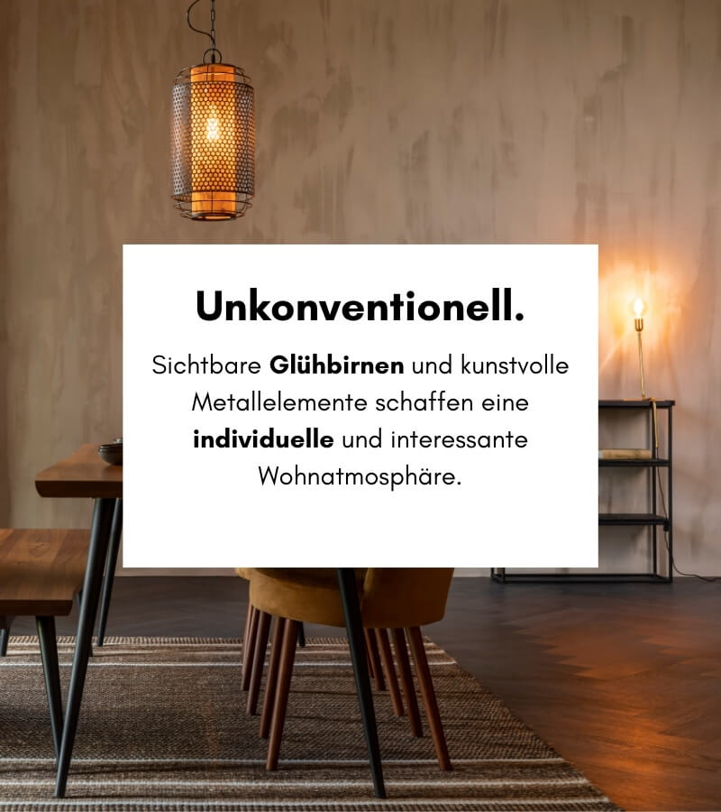 Industrial Style Leuchten