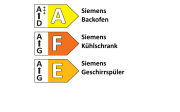 Einbauküche Lenzen/Rosian, alpinweiß/Eiche San Remo Nachbildung, inkl. Siemens Elektrogeräte