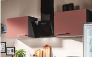 Einbauküche Win, kaminrot, Elektrogeräte inklusive 