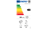 Einbauküche Uno, graphit/weiß, inkl. AEG Elektrogeräte