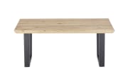 Couchtisch Asola, massive Asteiche