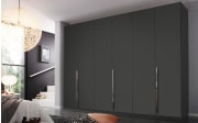 Drehtürenschrank Montclar in graphit , mit umfangreicher Zusatzausstattung, Breite ca. 301 cm