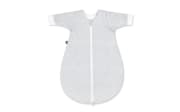 Jersey Winterschlafsack, grau mit weißem Muster, 74 cm