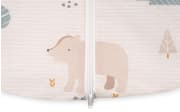 Schlafsack, weiß mit Muster Mountain Bear, 90 cm