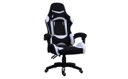 Gaming Stuhl Bill in schwarz/weiß